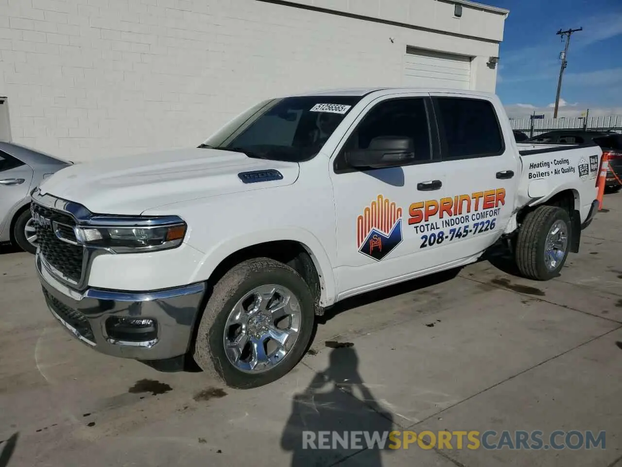 1 fotografías del automóvil dañado 1C6RRFFG1SN512741 RAM 1500 2025