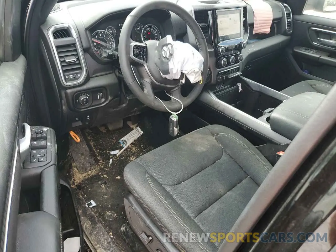 8 fotografías del automóvil dañado 1C6RRFFG1SN523805 RAM 1500 2025