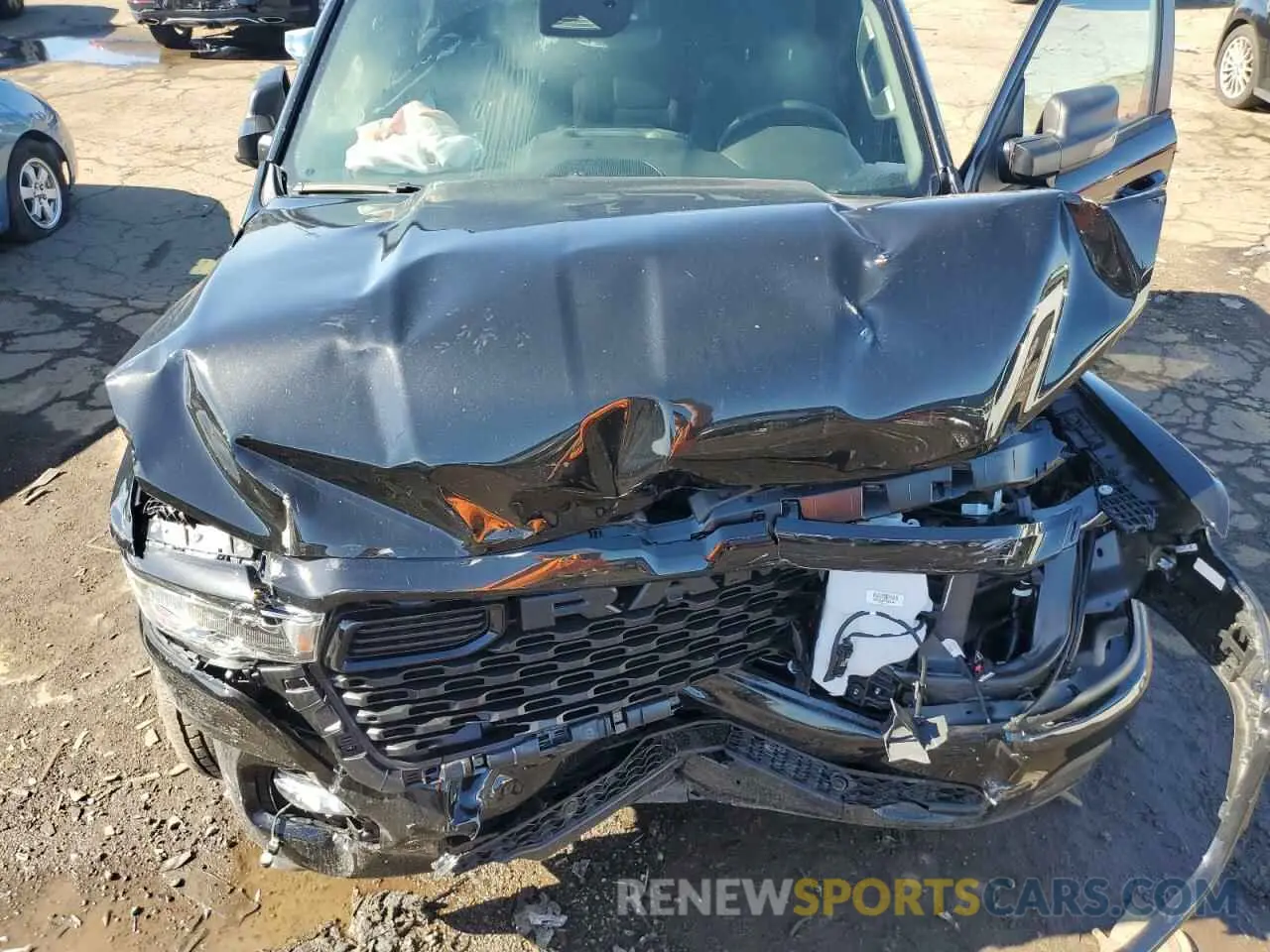 11 fotografías del automóvil dañado 1C6RRFFG4SN558791 RAM 1500 2025