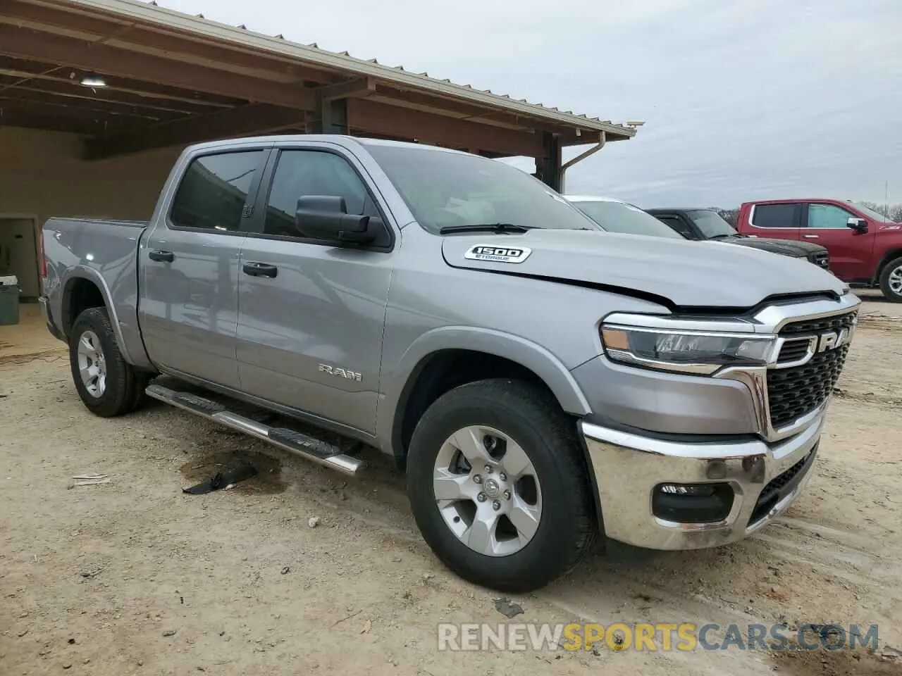 4 fotografías del automóvil dañado 1C6RRFFG5SN509938 RAM 1500 2025