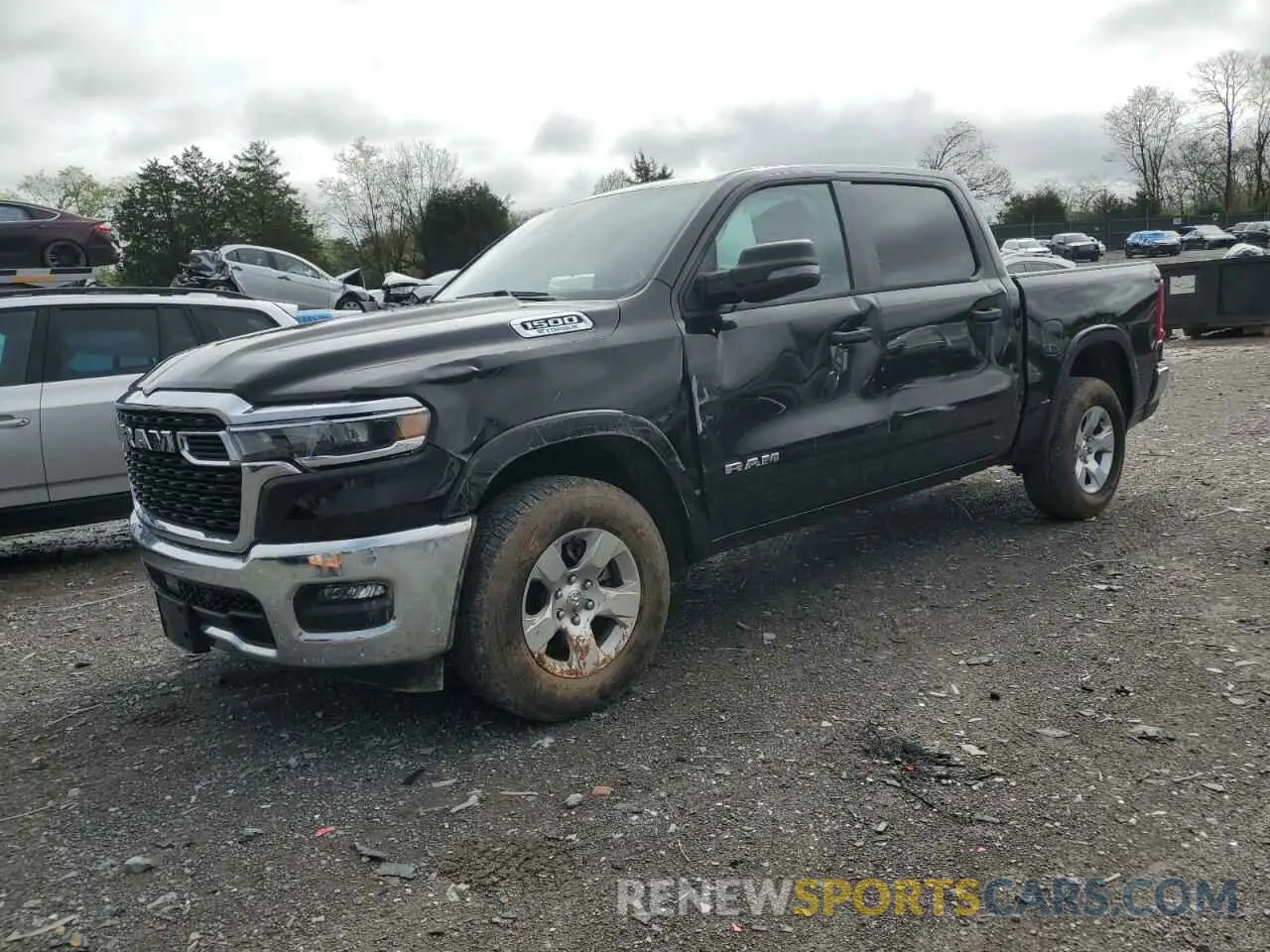 1 fotografías del automóvil dañado 1C6RRFFG5SN518932 RAM 1500 2025