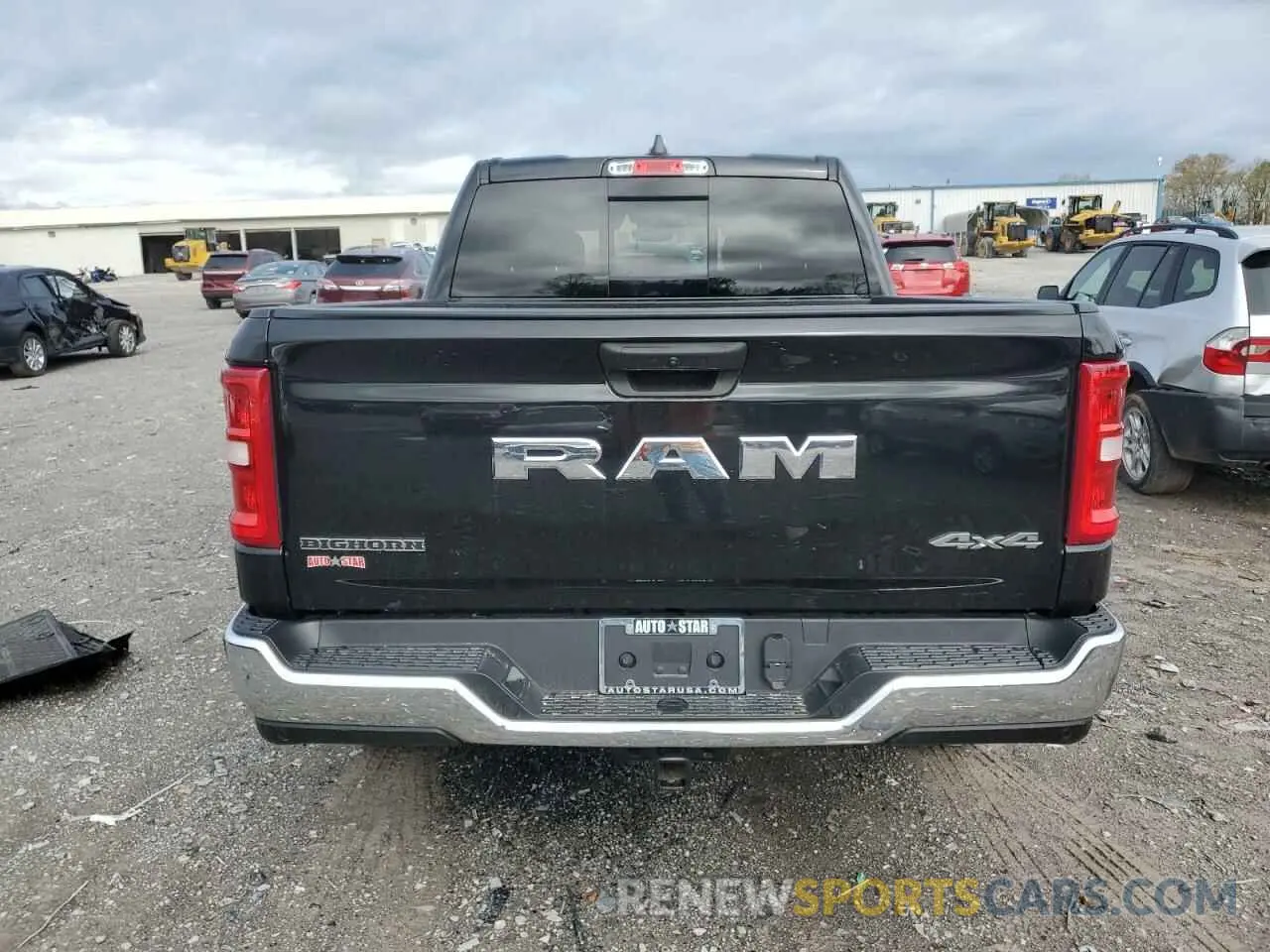 6 fotografías del automóvil dañado 1C6RRFFG5SN518932 RAM 1500 2025