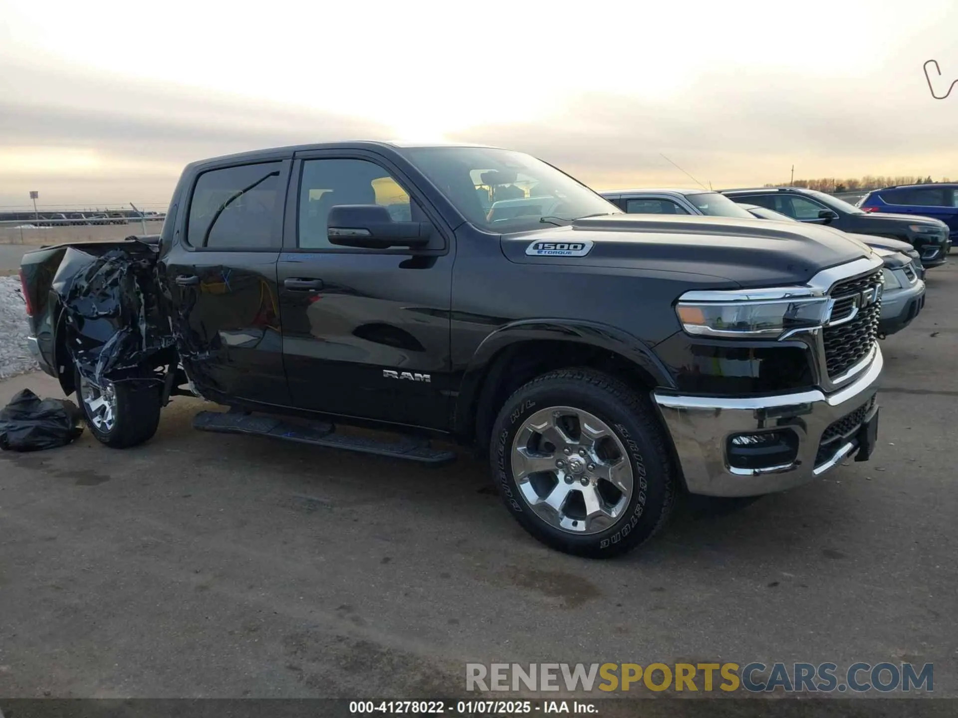 1 fotografías del automóvil dañado 1C6RRFFG6SN504120 RAM 1500 2025