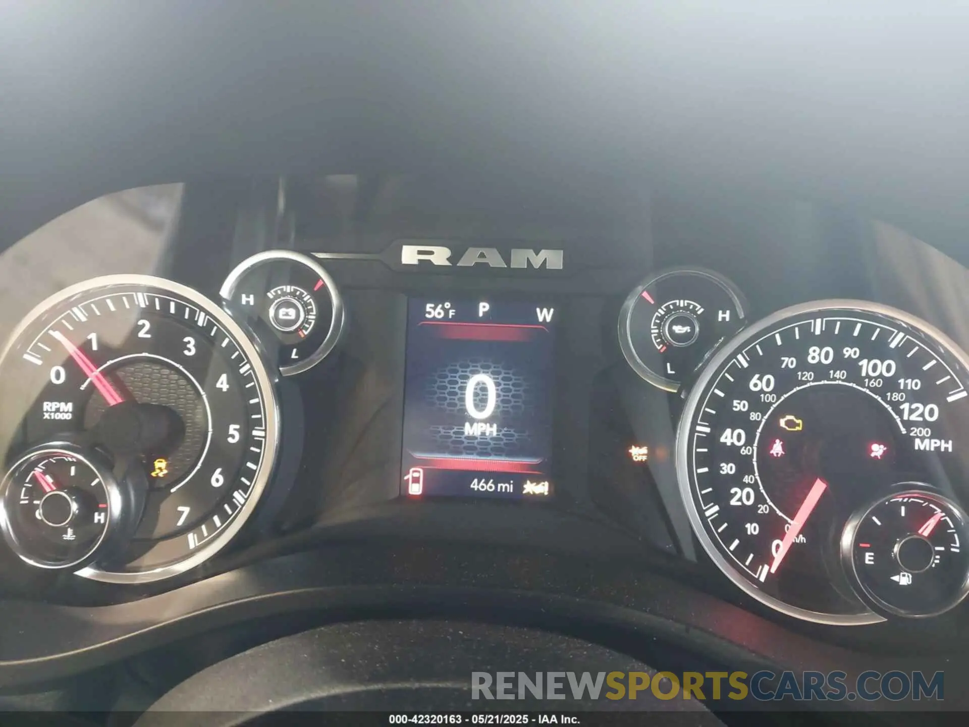7 fotografías del automóvil dañado 1C6RRFGG2SN666762 RAM 1500 2025