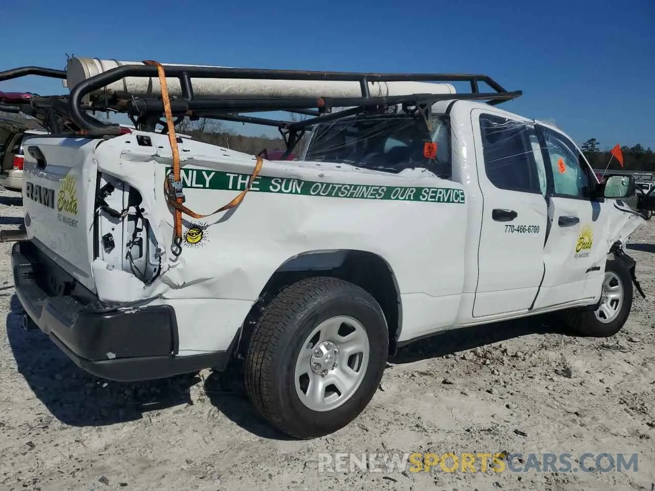 3 fotografías del automóvil dañado 1C6SRECG2SN642897 RAM 1500 2025