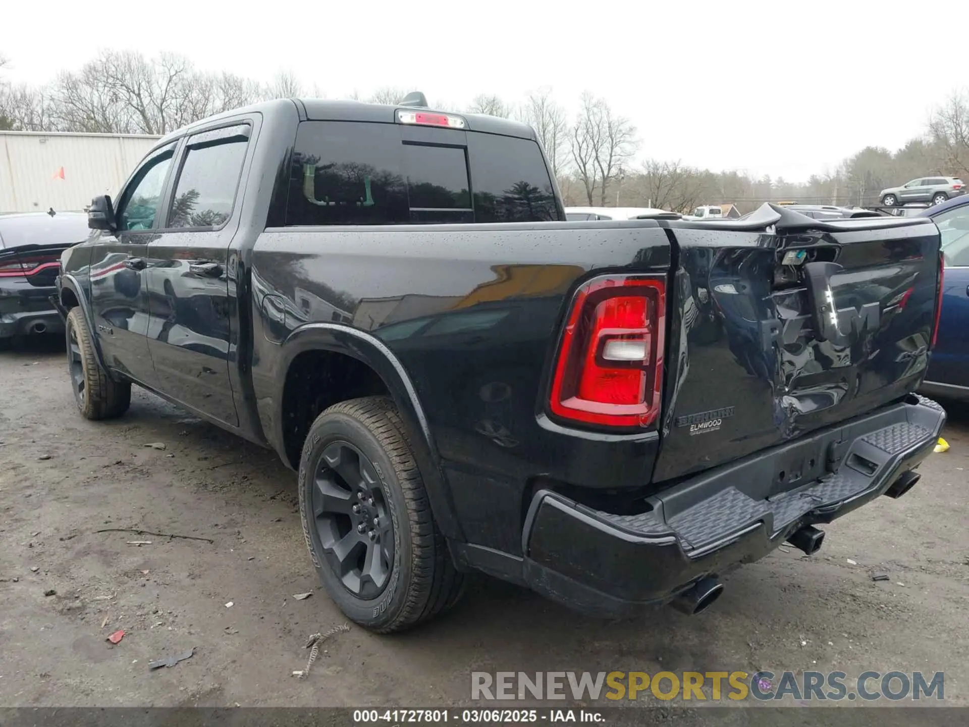 3 fotografías del automóvil dañado 1C6SRFFP2SN544955 RAM 1500 2025