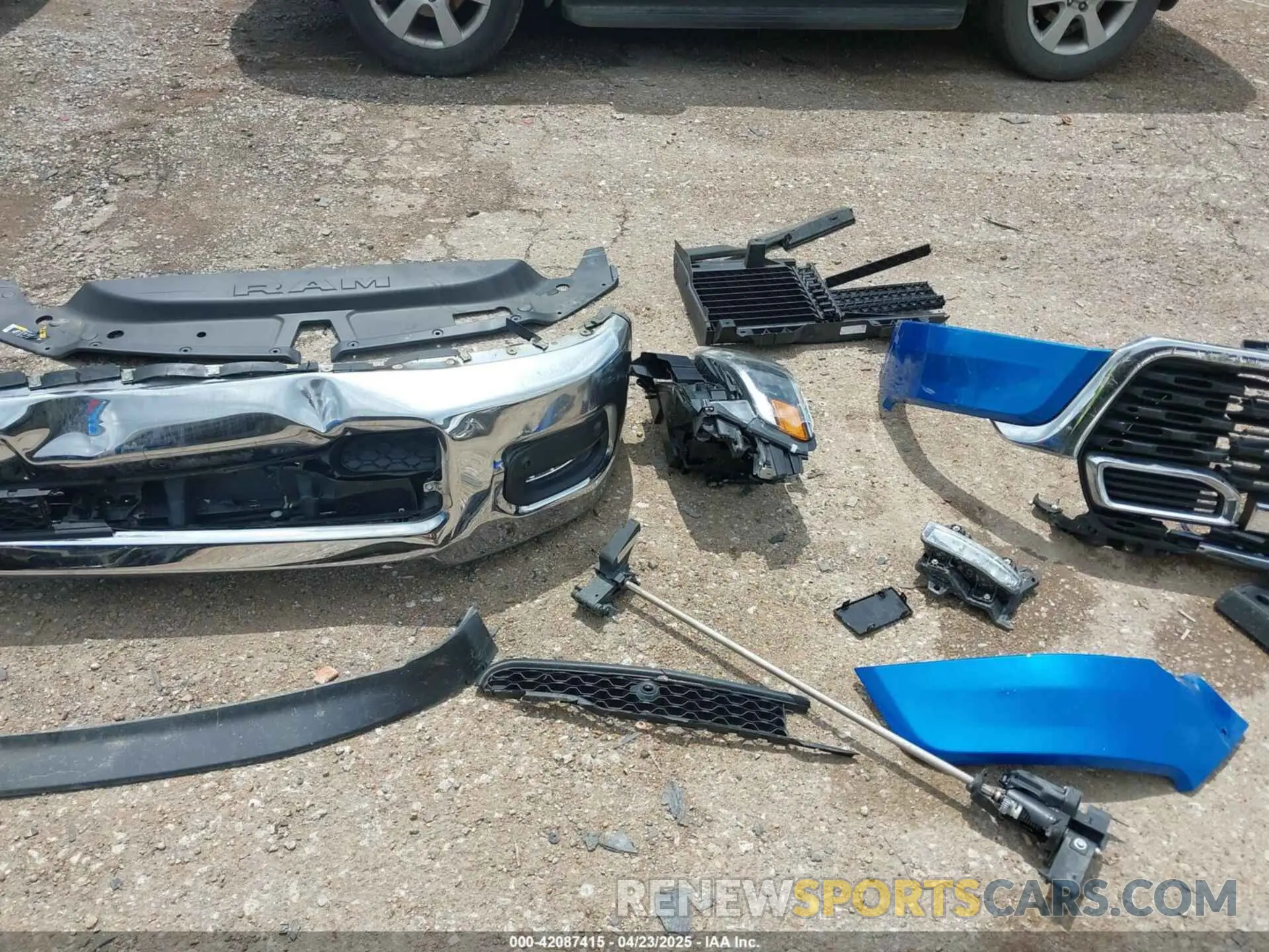 19 fotografías del automóvil dañado 1C6SRFFP2SN562047 RAM 1500 2025