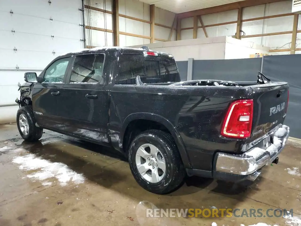 2 fotografías del automóvil dañado 1C6SRFFP2SN581701 RAM 1500 2025