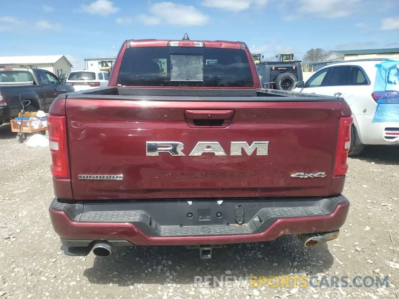 6 fotografías del automóvil dañado 1C6SRFFP2SN674492 RAM 1500 2025