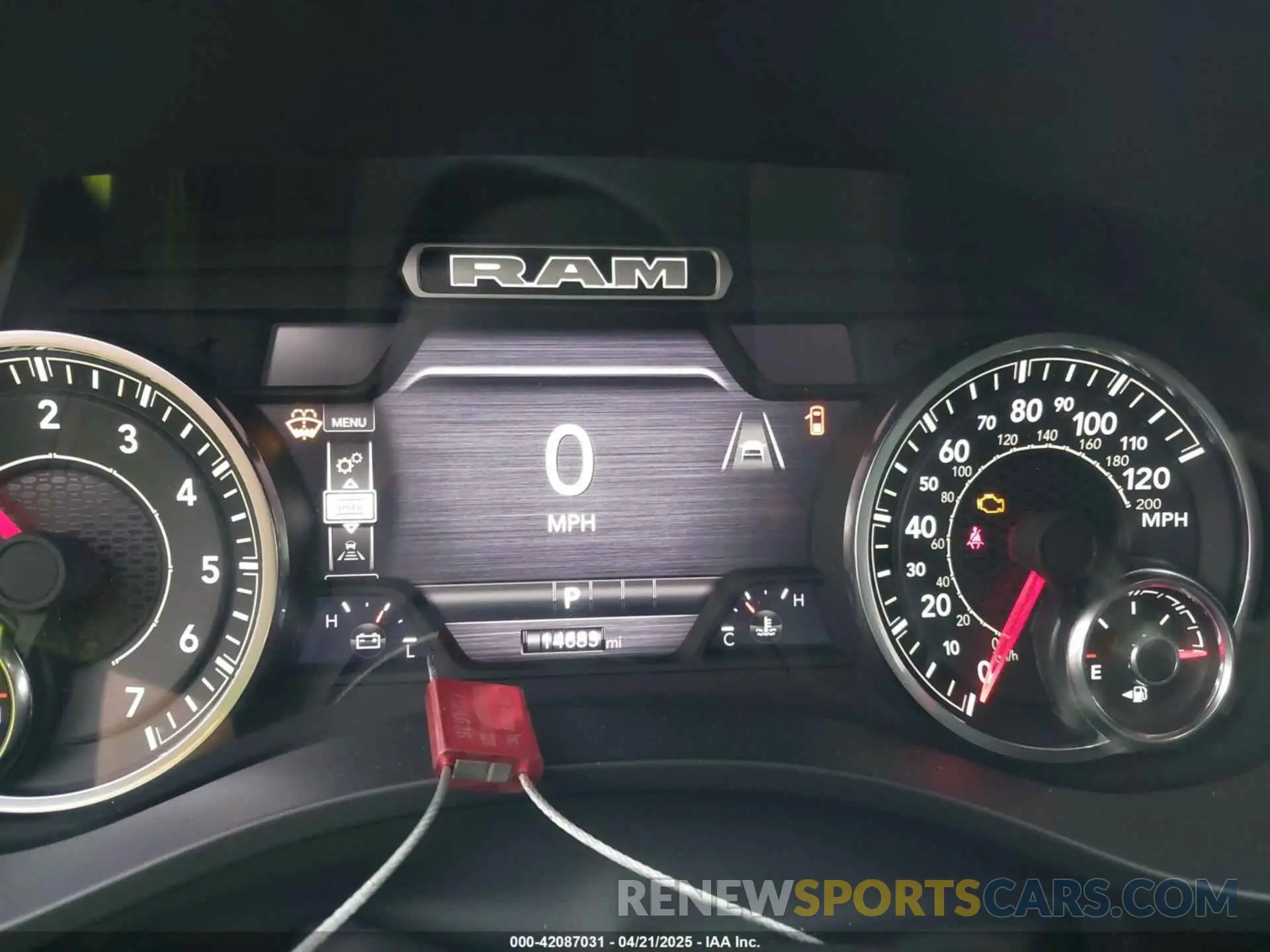 7 fotografías del automóvil dañado 1C6SRFFP3SN581030 RAM 1500 2025