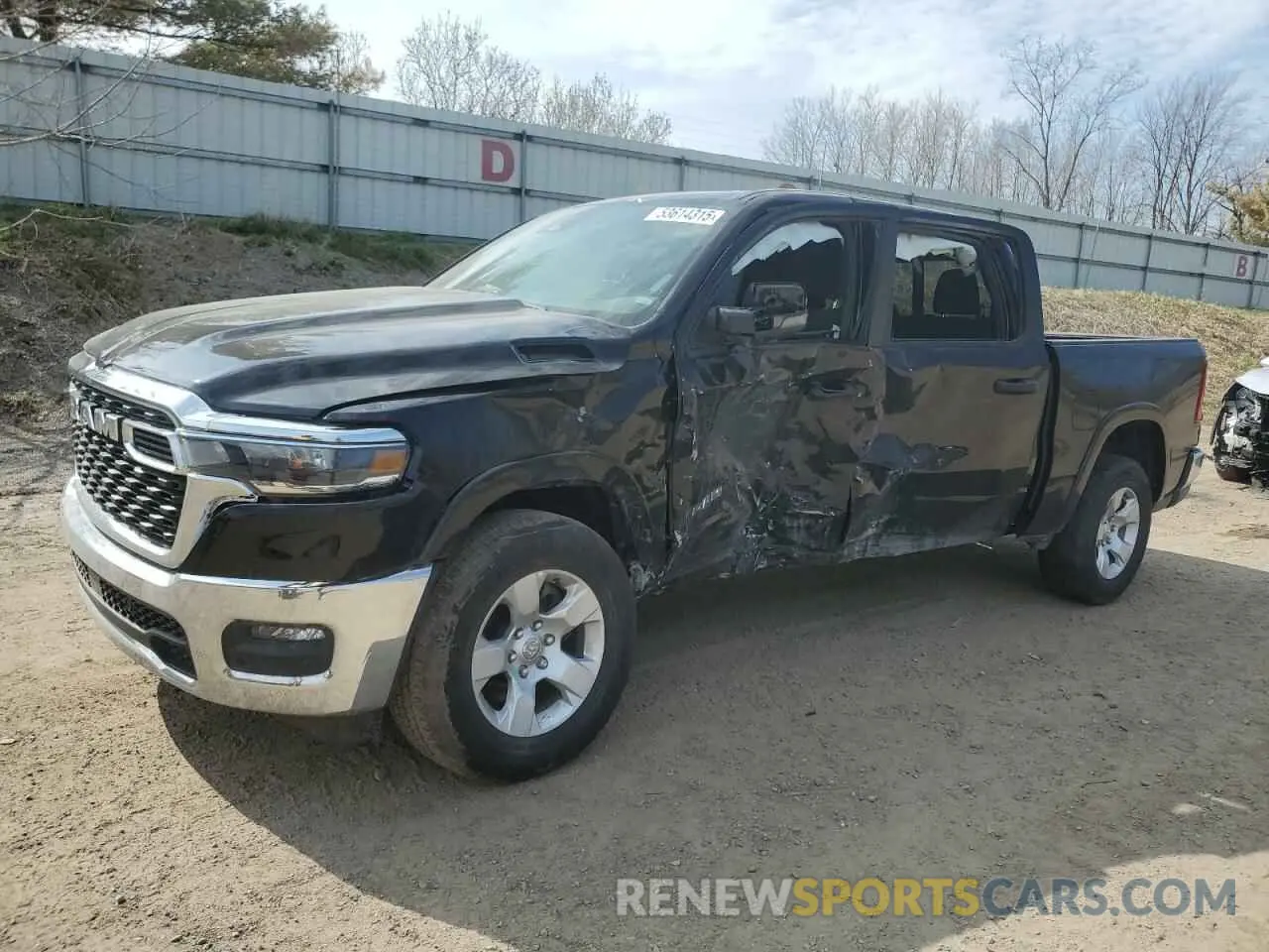 1 fotografías del automóvil dañado 1C6SRFFP3SN584185 RAM 1500 2025