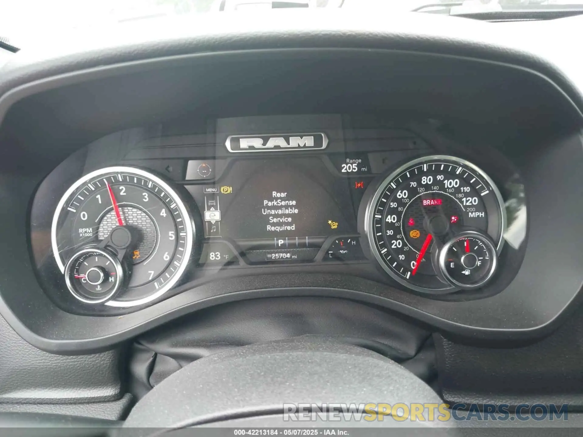 7 fotografías del automóvil dañado 1C6SRFFP4SN562194 RAM 1500 2025