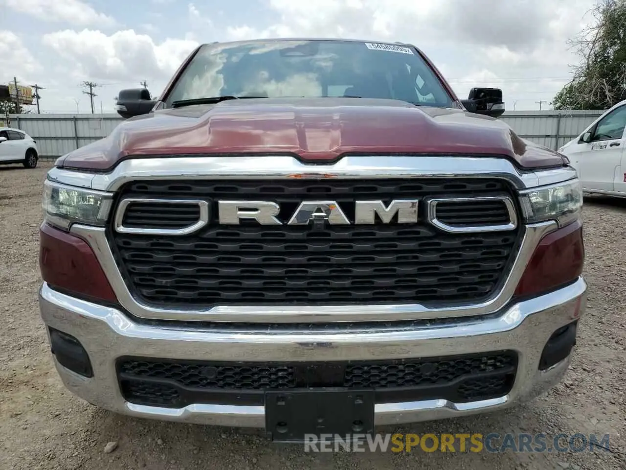 5 fotografías del automóvil dañado 1C6SRFFP7SN600291 RAM 1500 2025