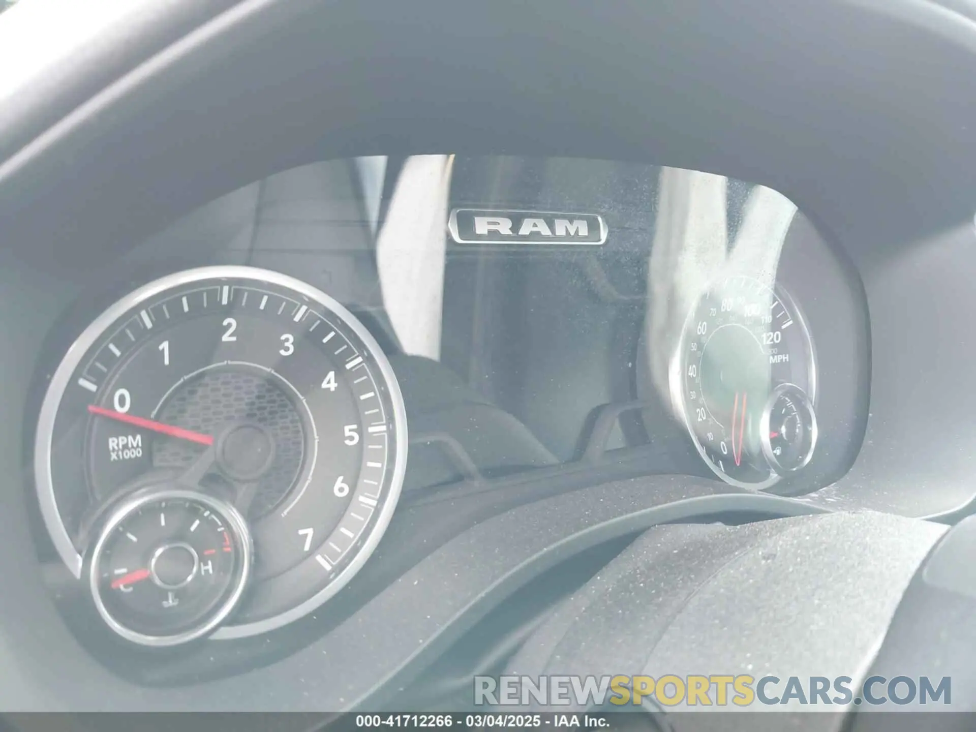 7 fotografías del automóvil dañado 1C6SRFFP8SN583856 RAM 1500 2025