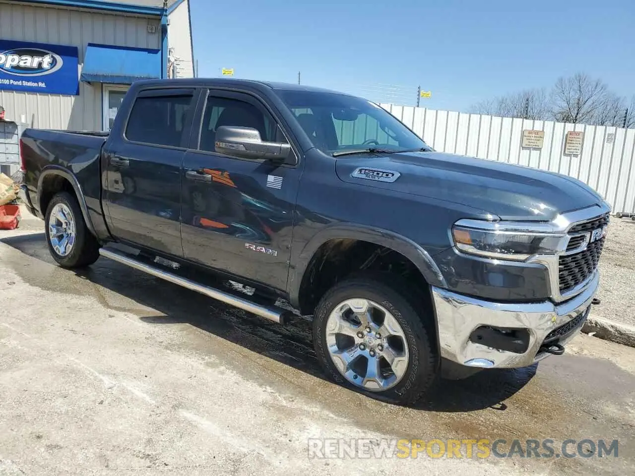 4 fotografías del automóvil dañado 1C6SRFFP9SN628206 RAM 1500 2025