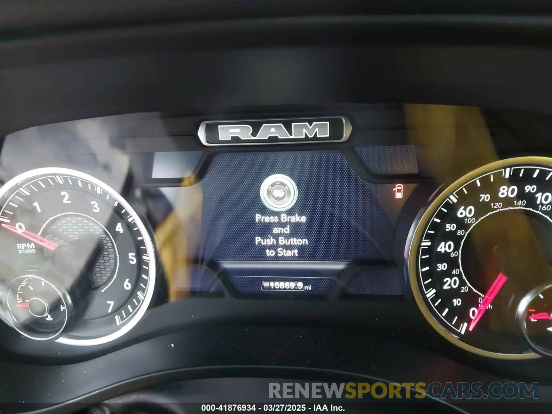7 fotografías del automóvil dañado 1C6SRFFPXSN511394 RAM 1500 2025