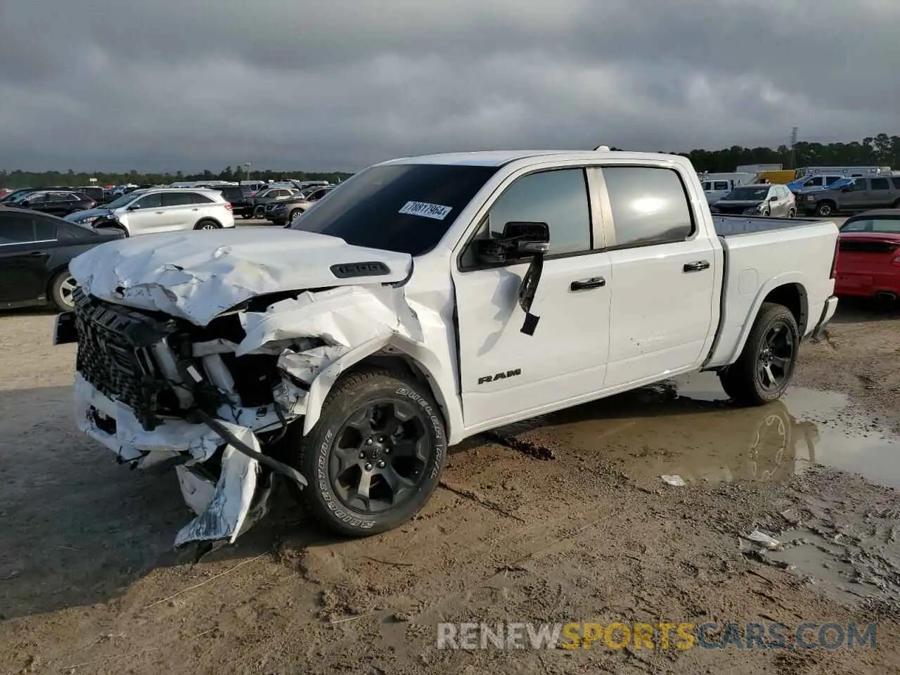 1 fotografías del automóvil dañado 1C6SRFFPXSN521827 RAM 1500 2025