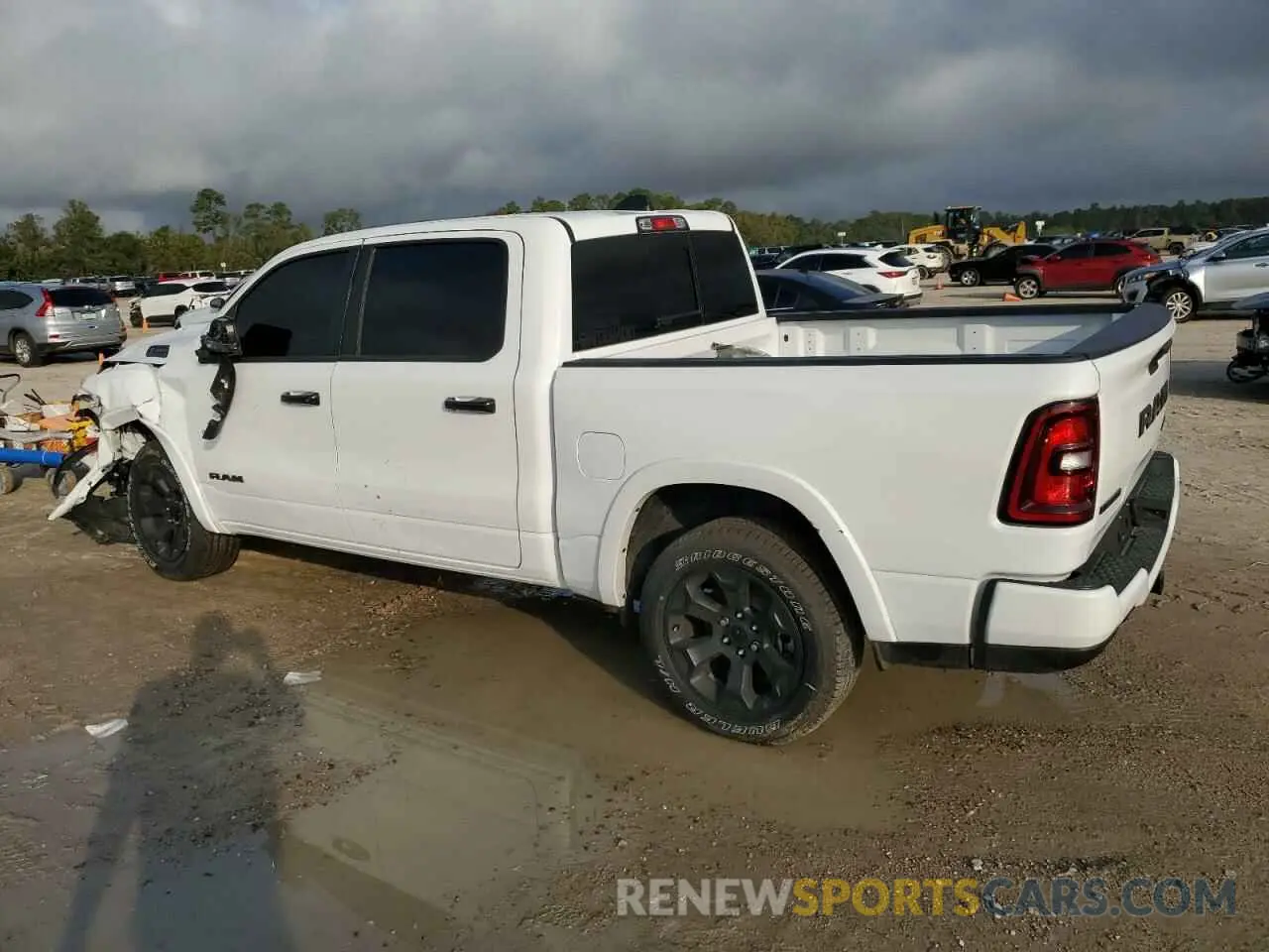 2 fotografías del automóvil dañado 1C6SRFFPXSN521827 RAM 1500 2025