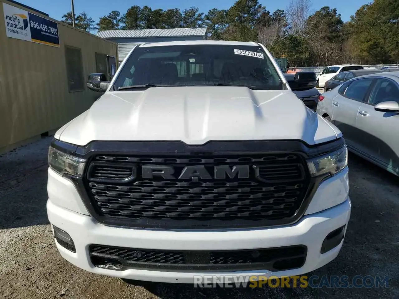 5 fotografías del automóvil dañado 1C6SRFFPXSN551586 RAM 1500 2025