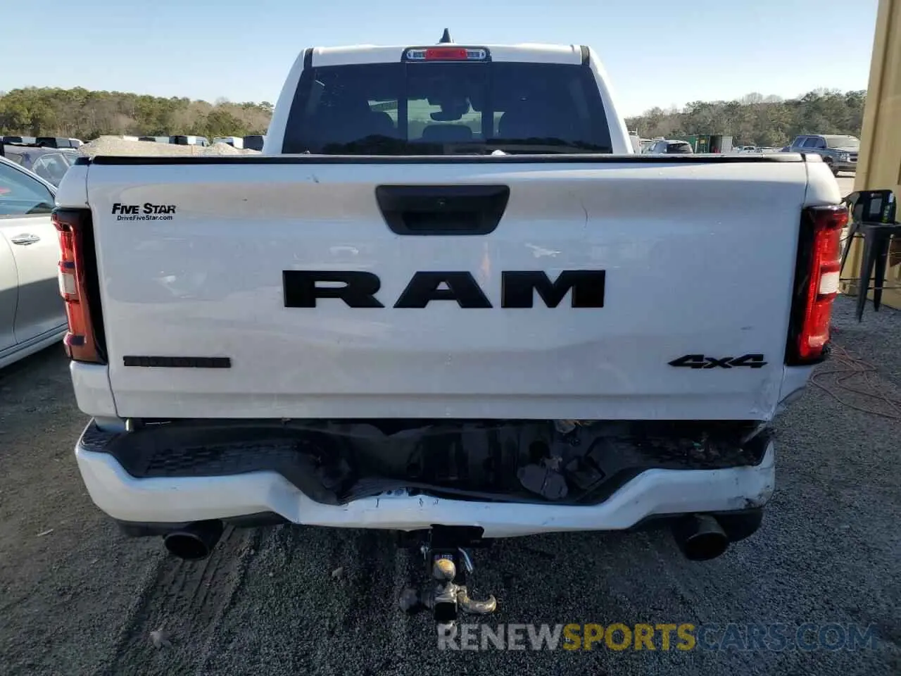 6 fotografías del automóvil dañado 1C6SRFFPXSN551586 RAM 1500 2025