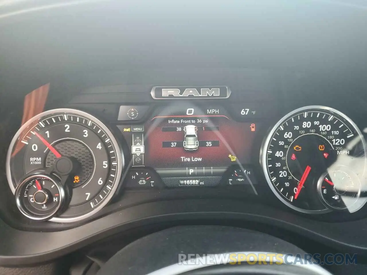 9 fotografías del automóvil dañado 1C6SRFFPXSN561728 RAM 1500 2025