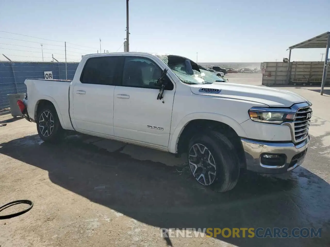 4 fotografías del automóvil dañado 1C6SRFJP2SN578658 RAM 1500 2025