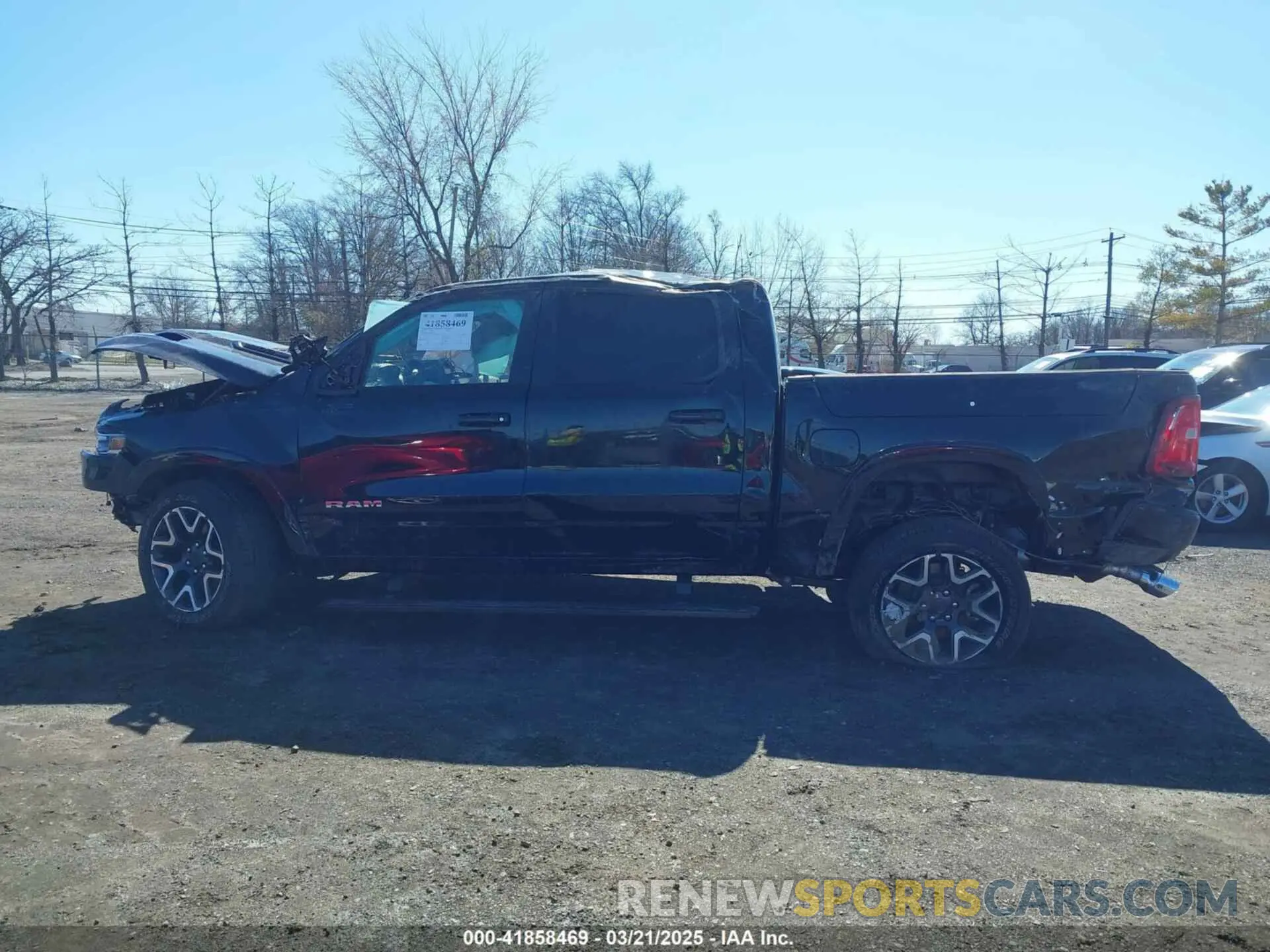 14 fotografías del automóvil dañado 1C6SRFJP6SN616635 RAM 1500 2025