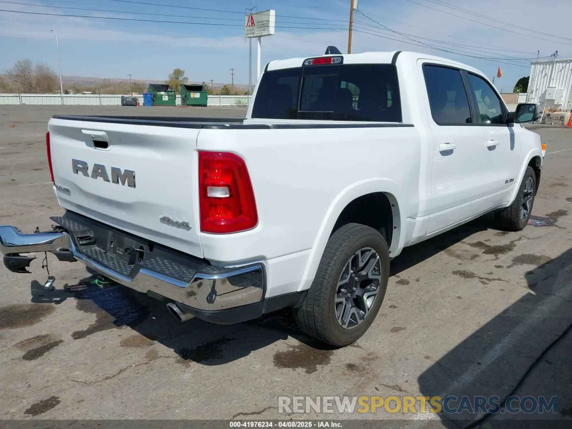 4 fotografías del automóvil dañado 1C6SRFJP7SN567428 RAM 1500 2025