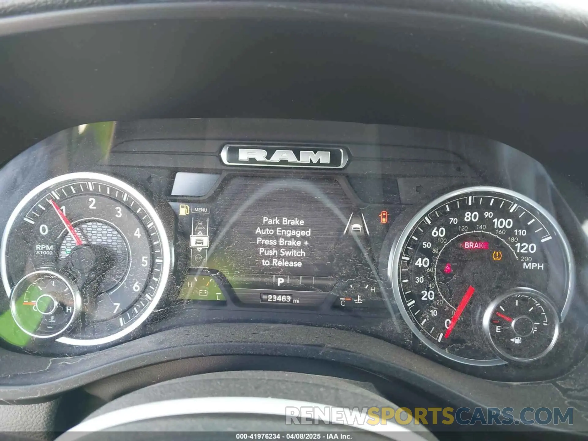 7 fotografías del automóvil dañado 1C6SRFJP7SN567428 RAM 1500 2025