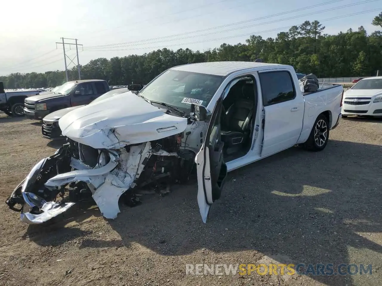 1 fotografías del automóvil dañado 1C6SRFJP8SN578681 RAM 1500 2025