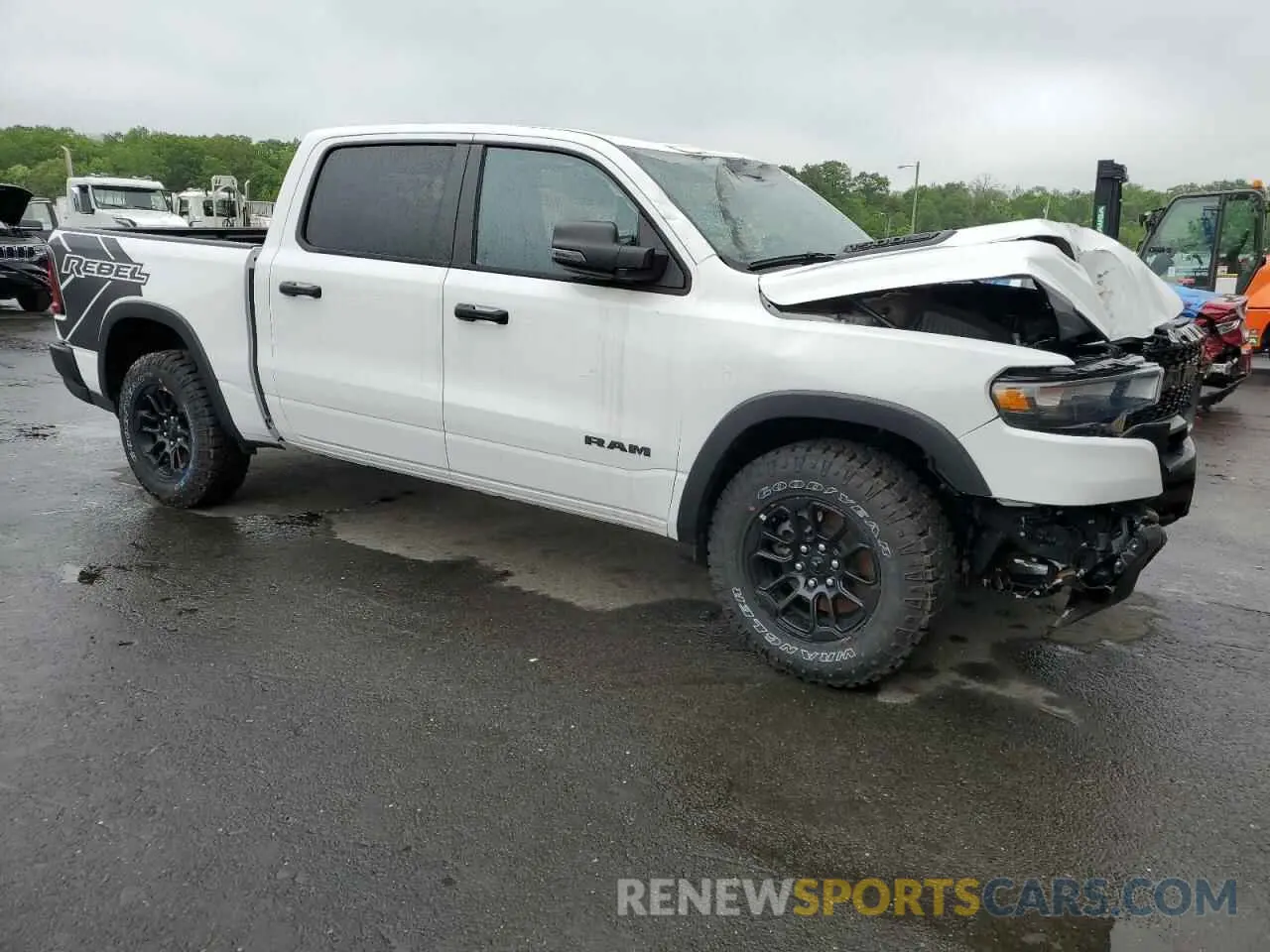 4 fotografías del automóvil dañado 1C6SRFLP7SN584078 RAM 1500 2025