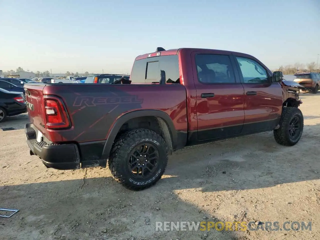 3 fotografías del automóvil dañado 1C6SRFLP7SN632789 RAM 1500 2025