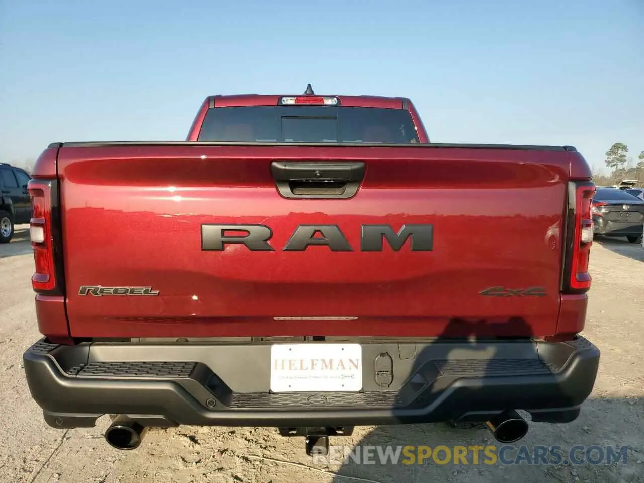 6 fotografías del automóvil dañado 1C6SRFLP7SN632789 RAM 1500 2025