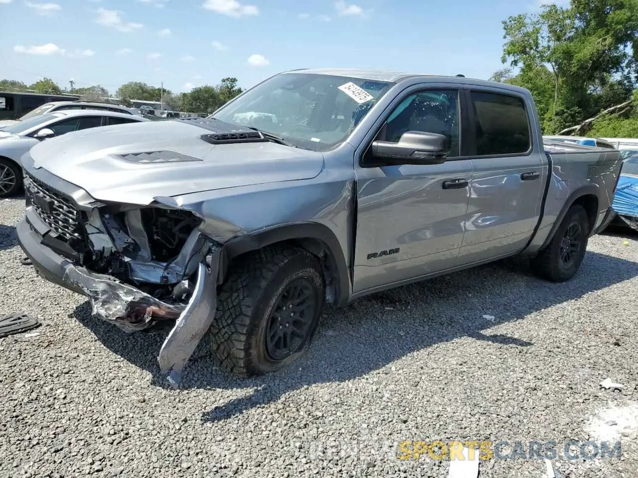1 fotografías del automóvil dañado 1C6SRFLPXSN583815 RAM 1500 2025