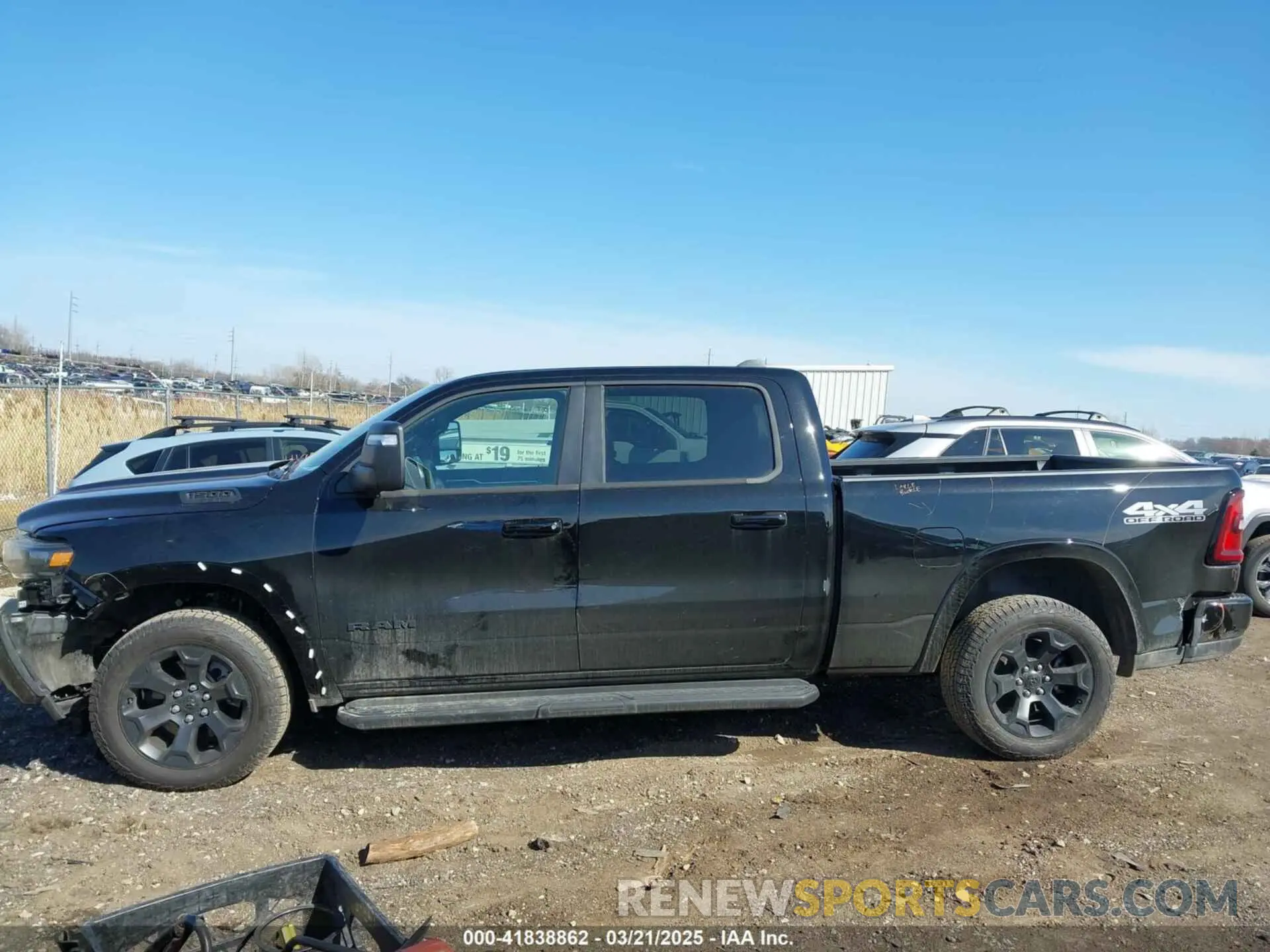 15 fotografías del automóvil dañado 1C6SRFMP2SN658960 RAM 1500 2025