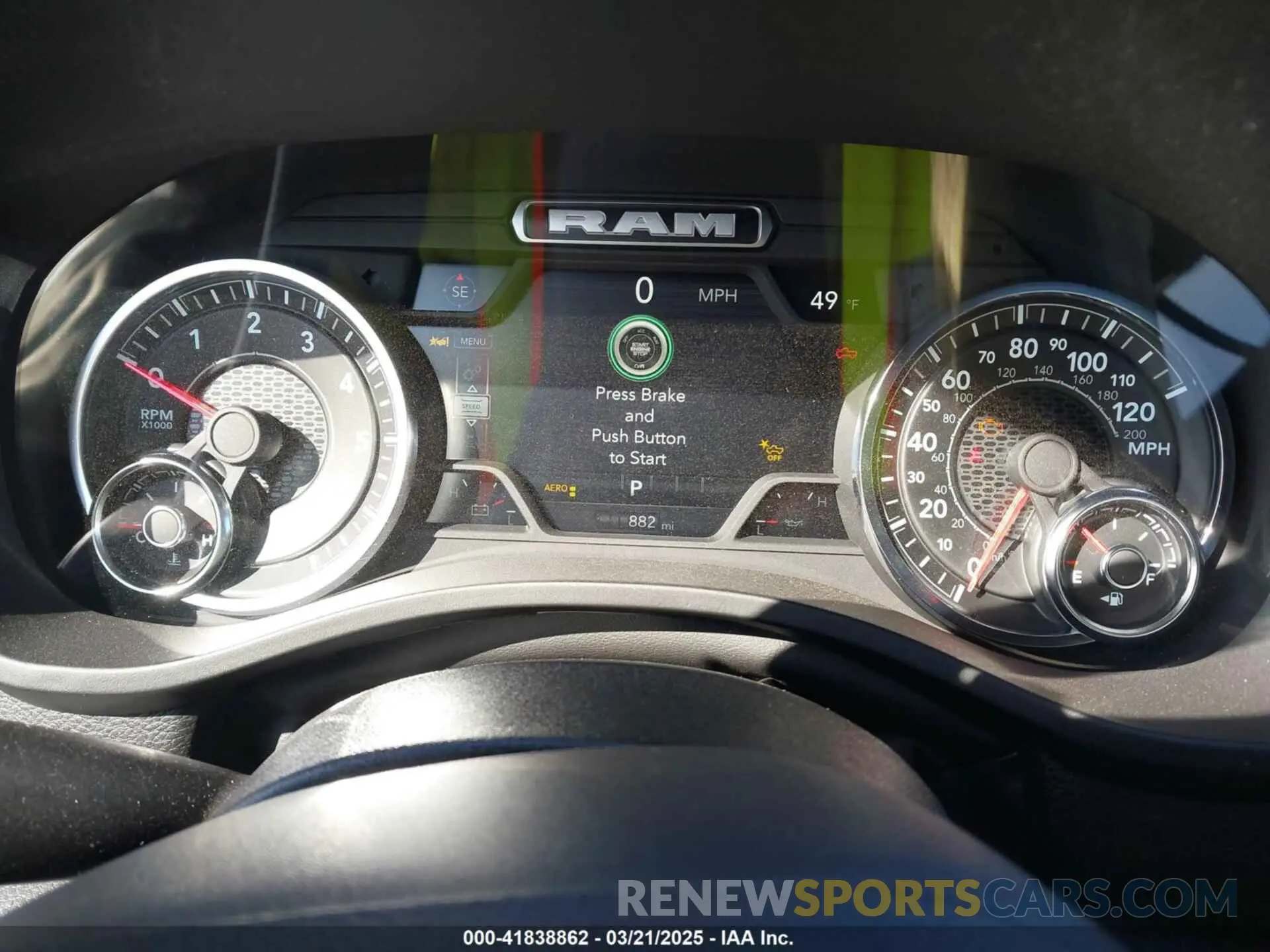 7 fotografías del automóvil dañado 1C6SRFMP2SN658960 RAM 1500 2025