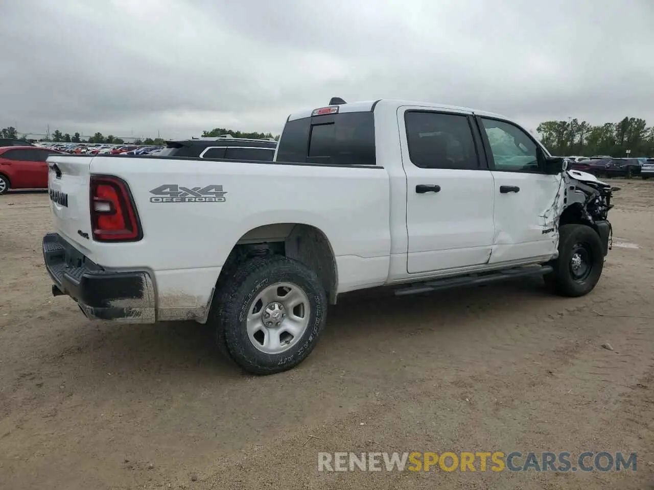 3 fotografías del automóvil dañado 1C6SRFNP3SN608731 RAM 1500 2025