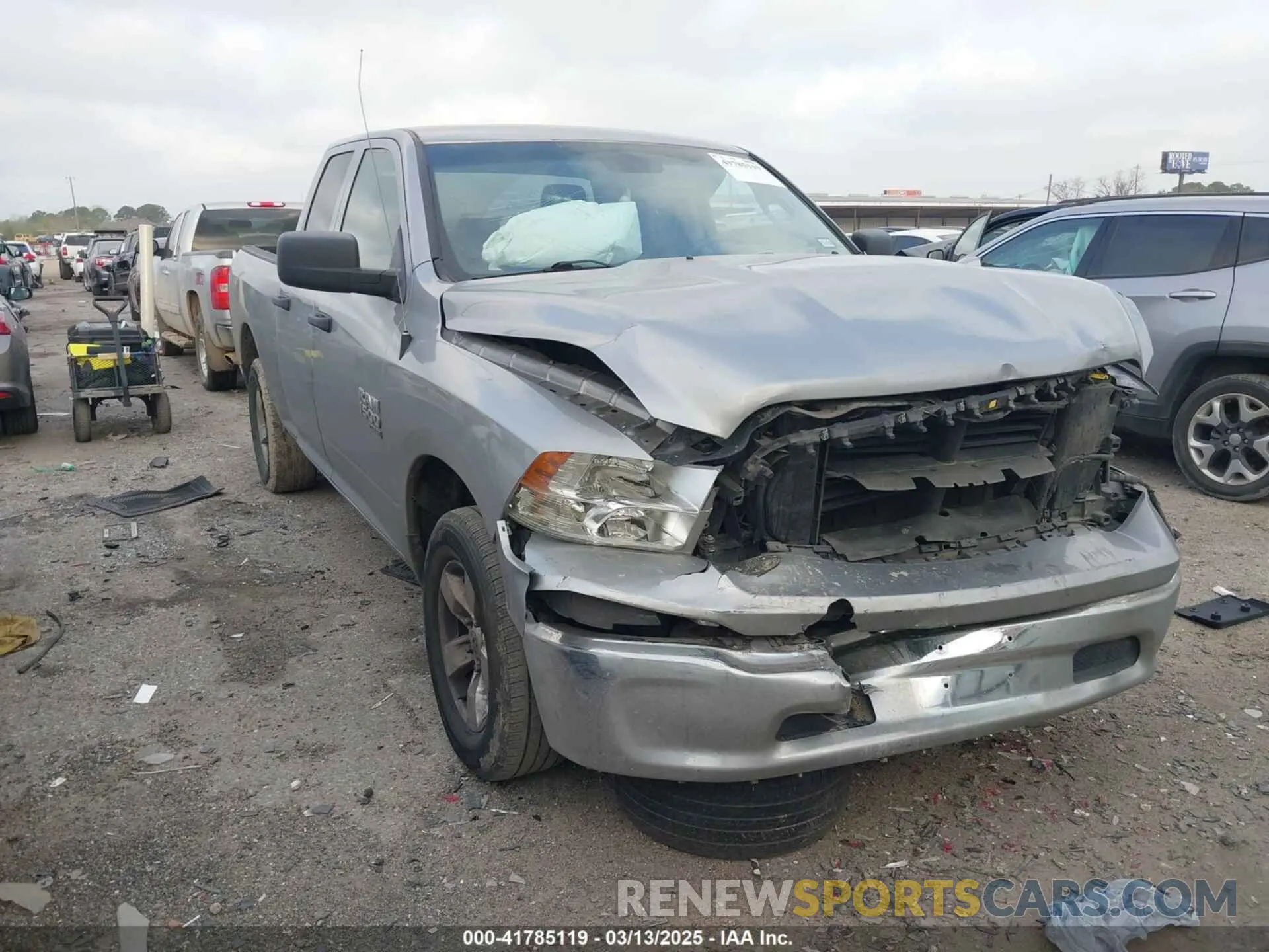 1 fotografías del automóvil dañado 1C6RR6FG1KS674435 RAM 1500 CLASSIC 2019
