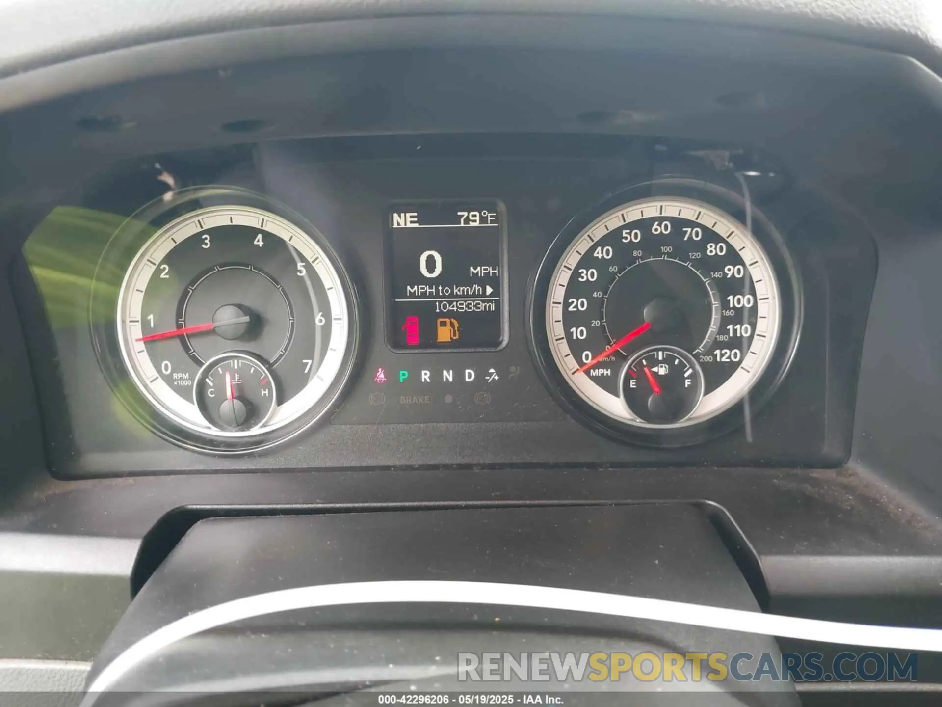 7 fotografías del automóvil dañado 1C6RR6FG5KS528684 RAM 1500 CLASSIC 2019