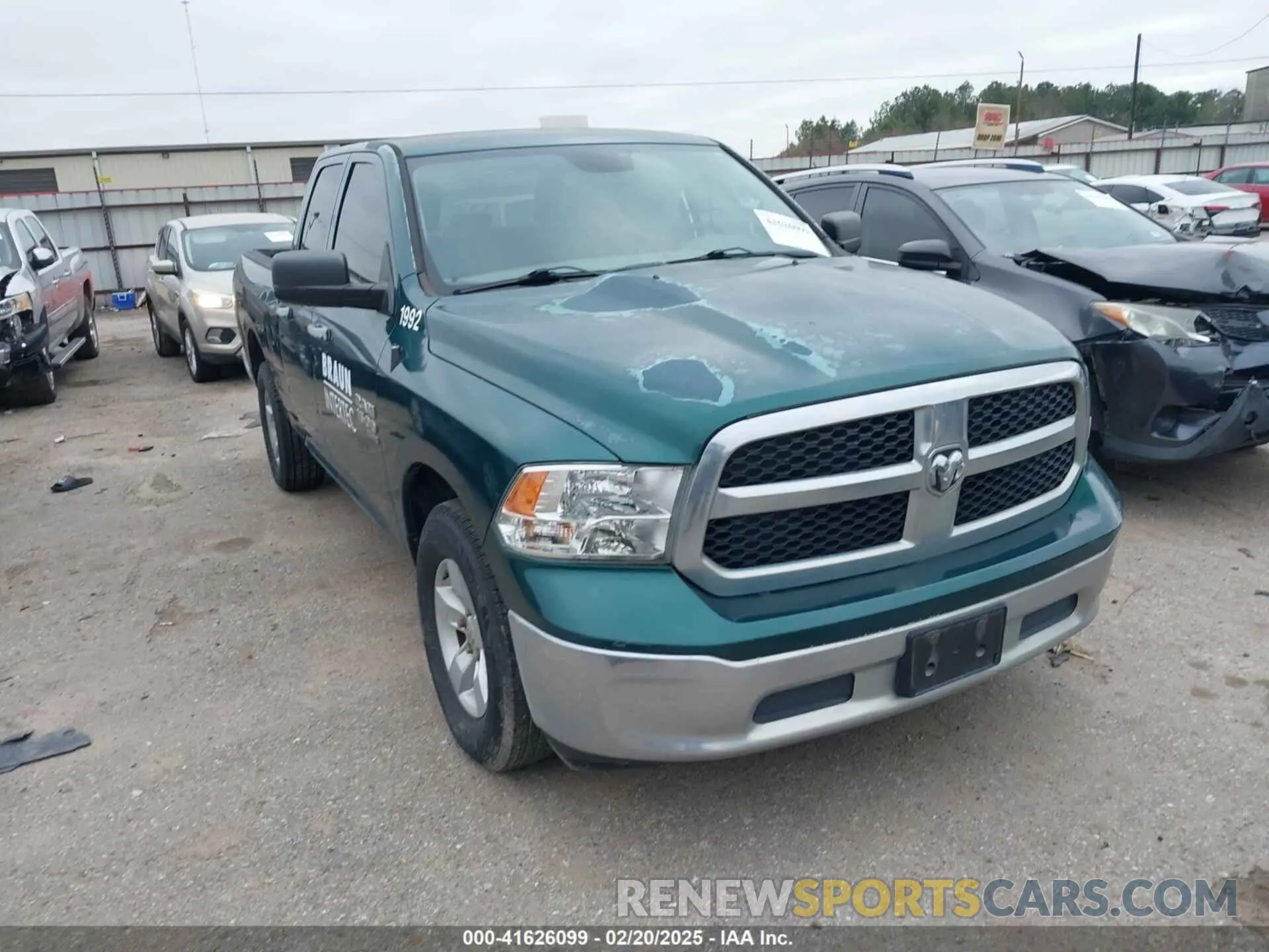 1 fotografías del automóvil dañado 1C6RR6FG5KS604551 RAM 1500 CLASSIC 2019