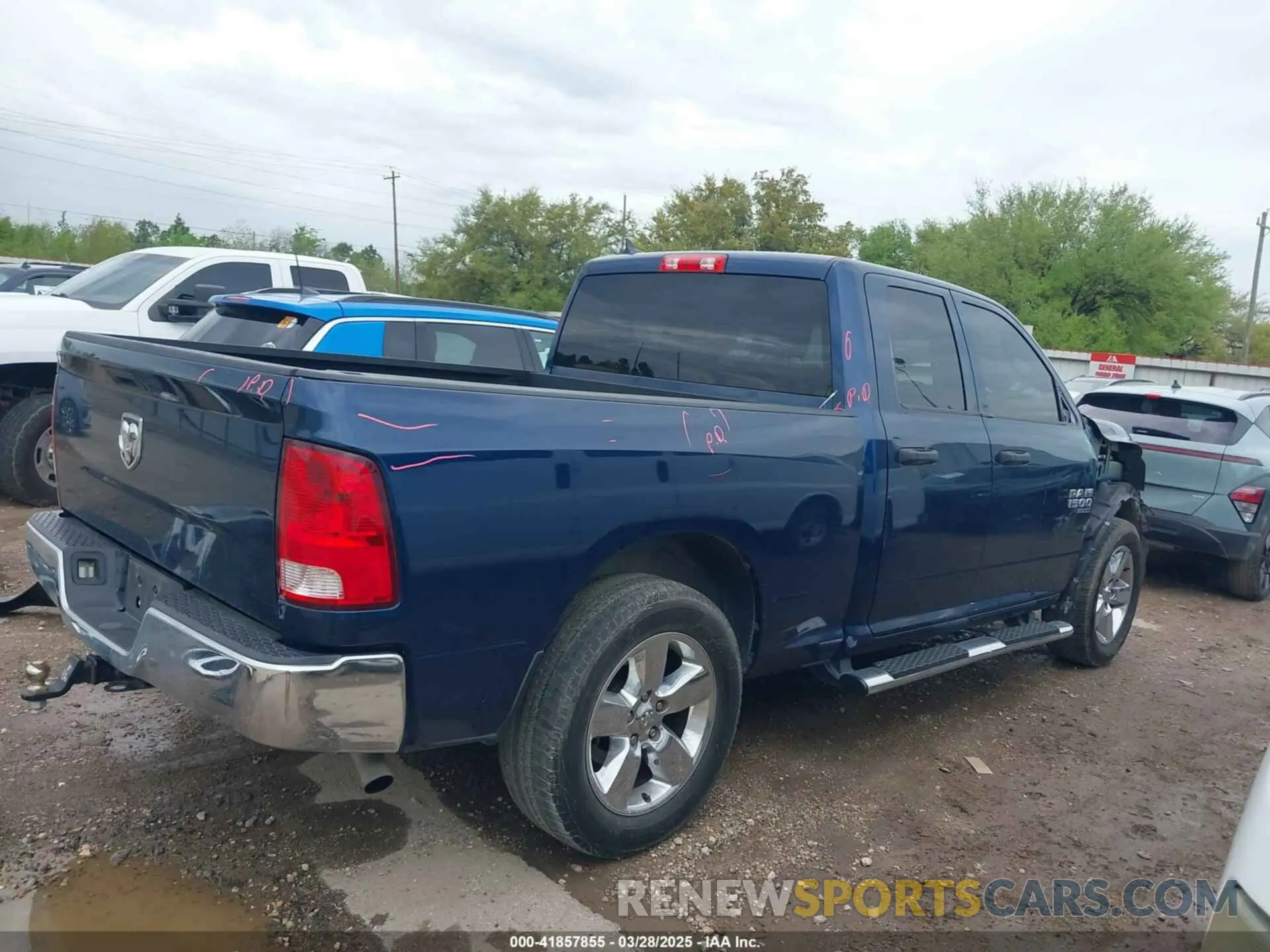 14 fotografías del automóvil dañado 1C6RR6FG9KS702014 RAM 1500 CLASSIC 2019