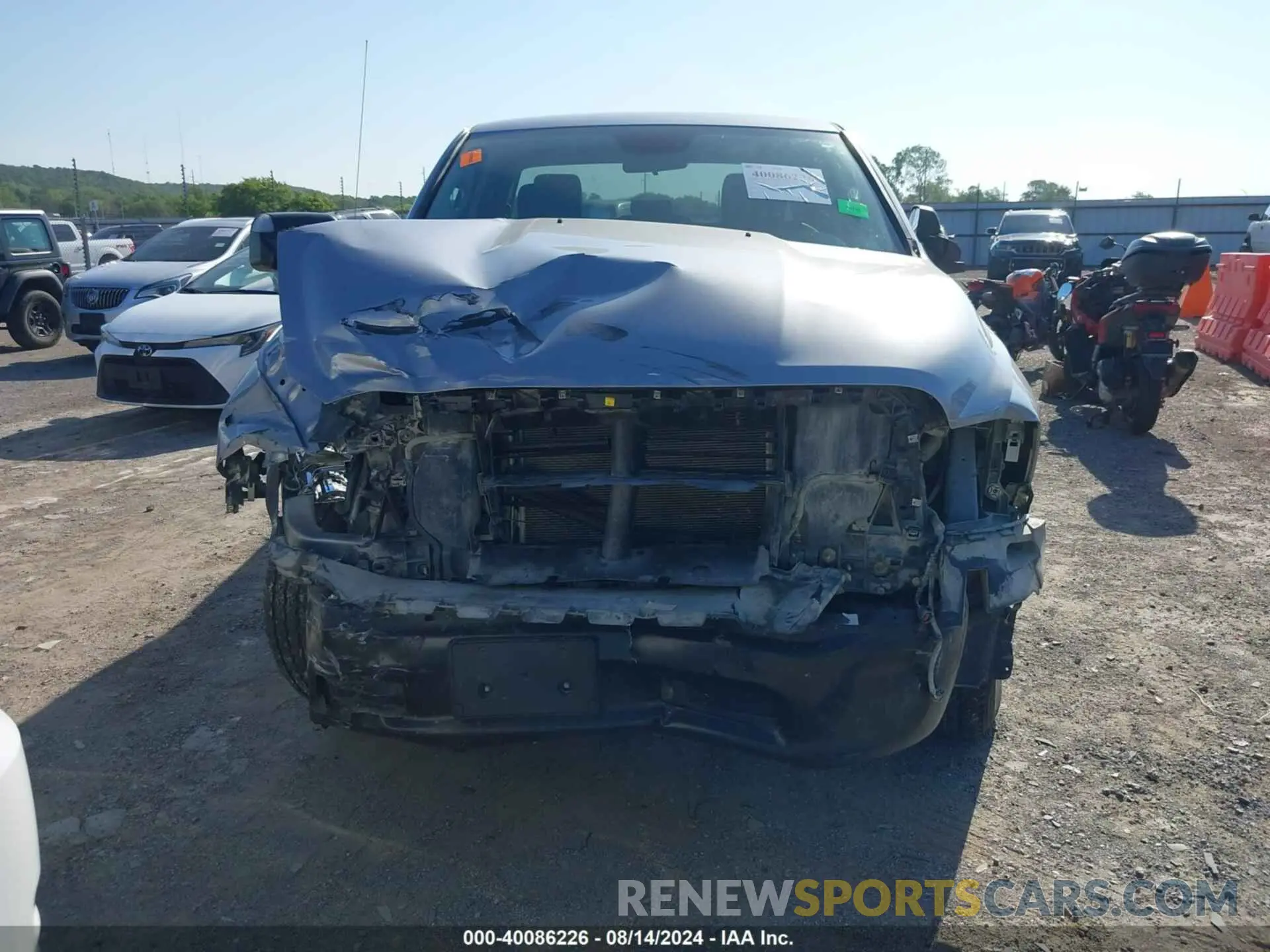 11 fotografías del automóvil dañado 1C6RR6FT2KS710467 RAM 1500 CLASSIC 2019