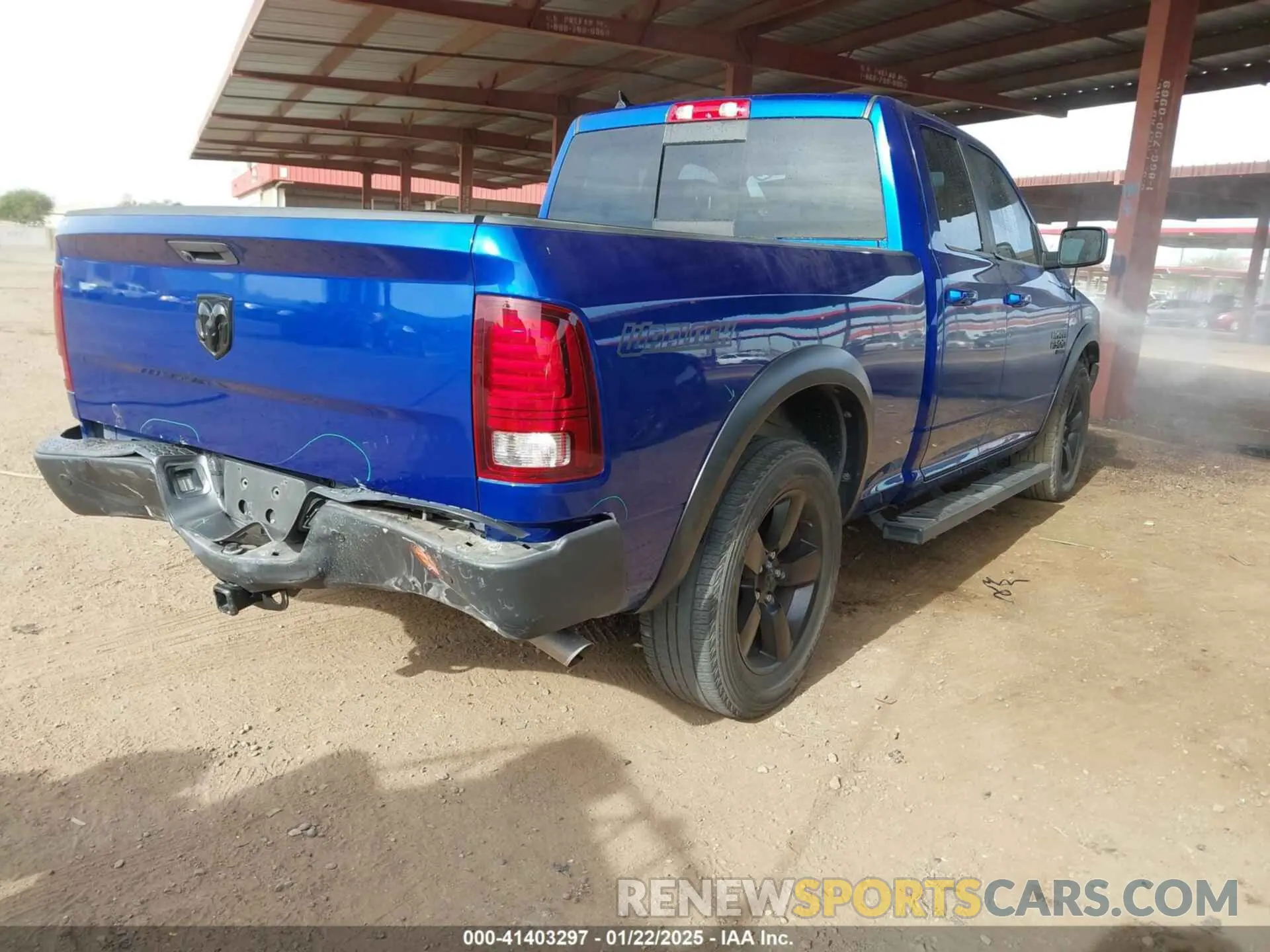 4 fotografías del automóvil dañado 1C6RR6GG2KS695034 RAM 1500 CLASSIC 2019