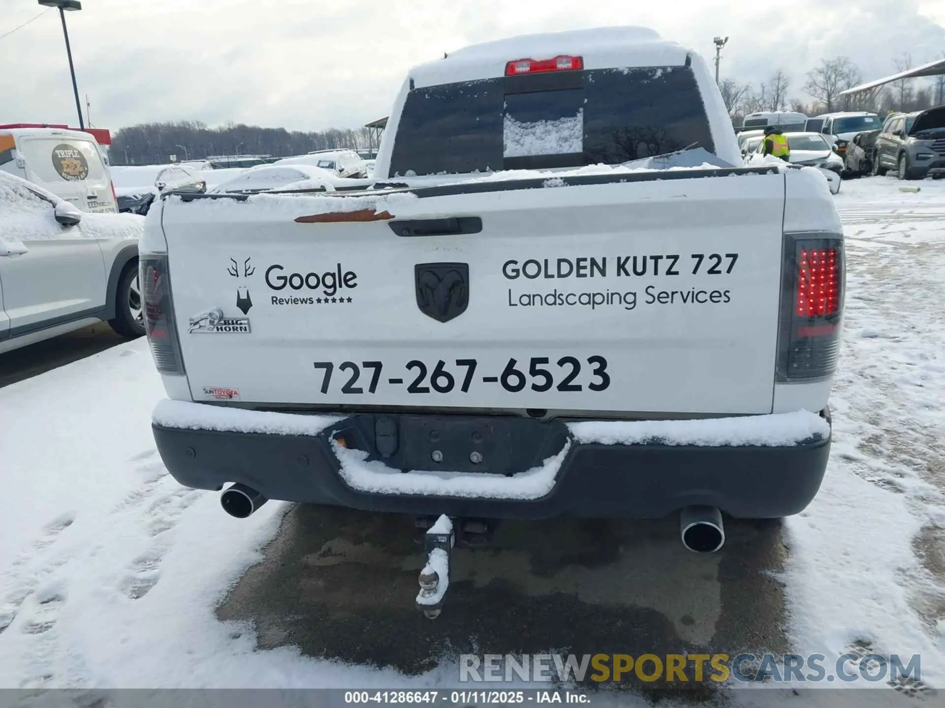 16 fotografías del automóvil dañado 1C6RR6LT9KS563682 RAM 1500 CLASSIC 2019
