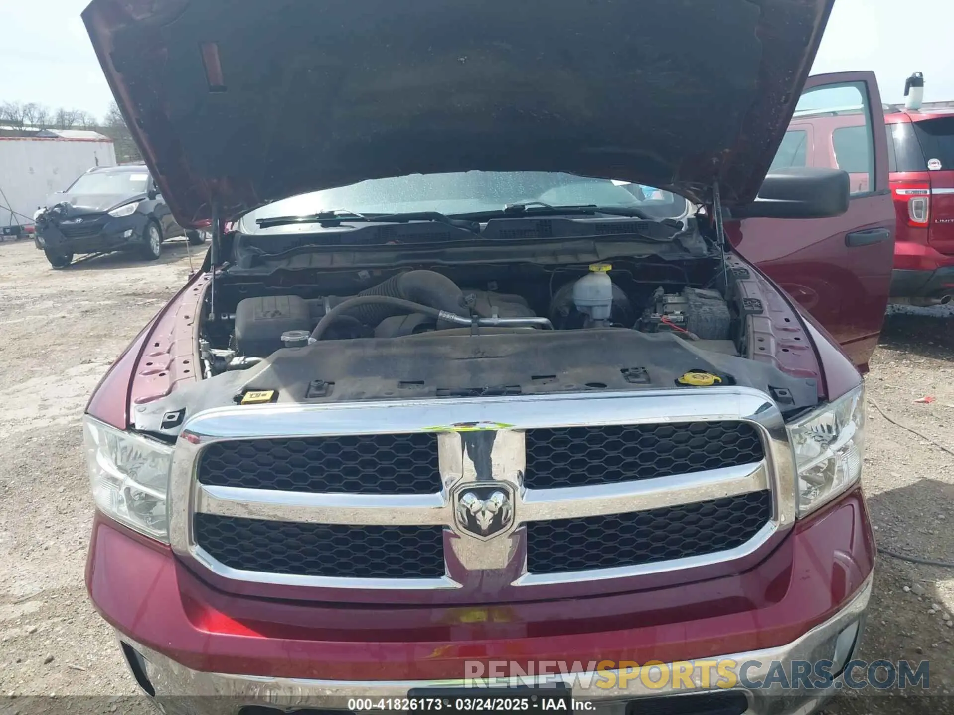 10 fotografías del automóvil dañado 1C6RR7FT4KS743377 RAM 1500 CLASSIC 2019