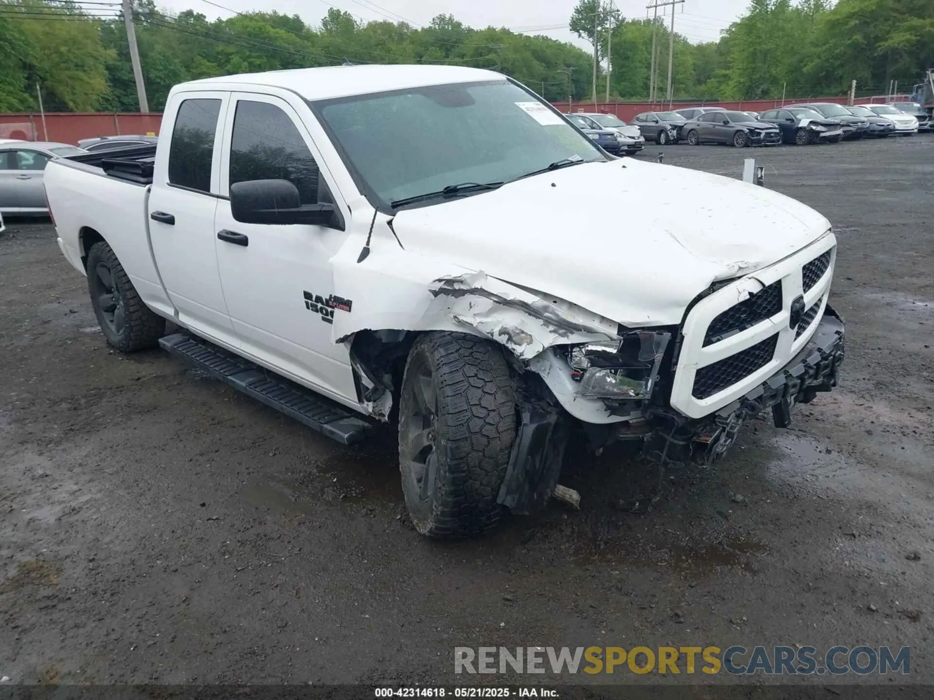 1 fotografías del automóvil dañado 1C6RR7FT7KS626649 RAM 1500 CLASSIC 2019