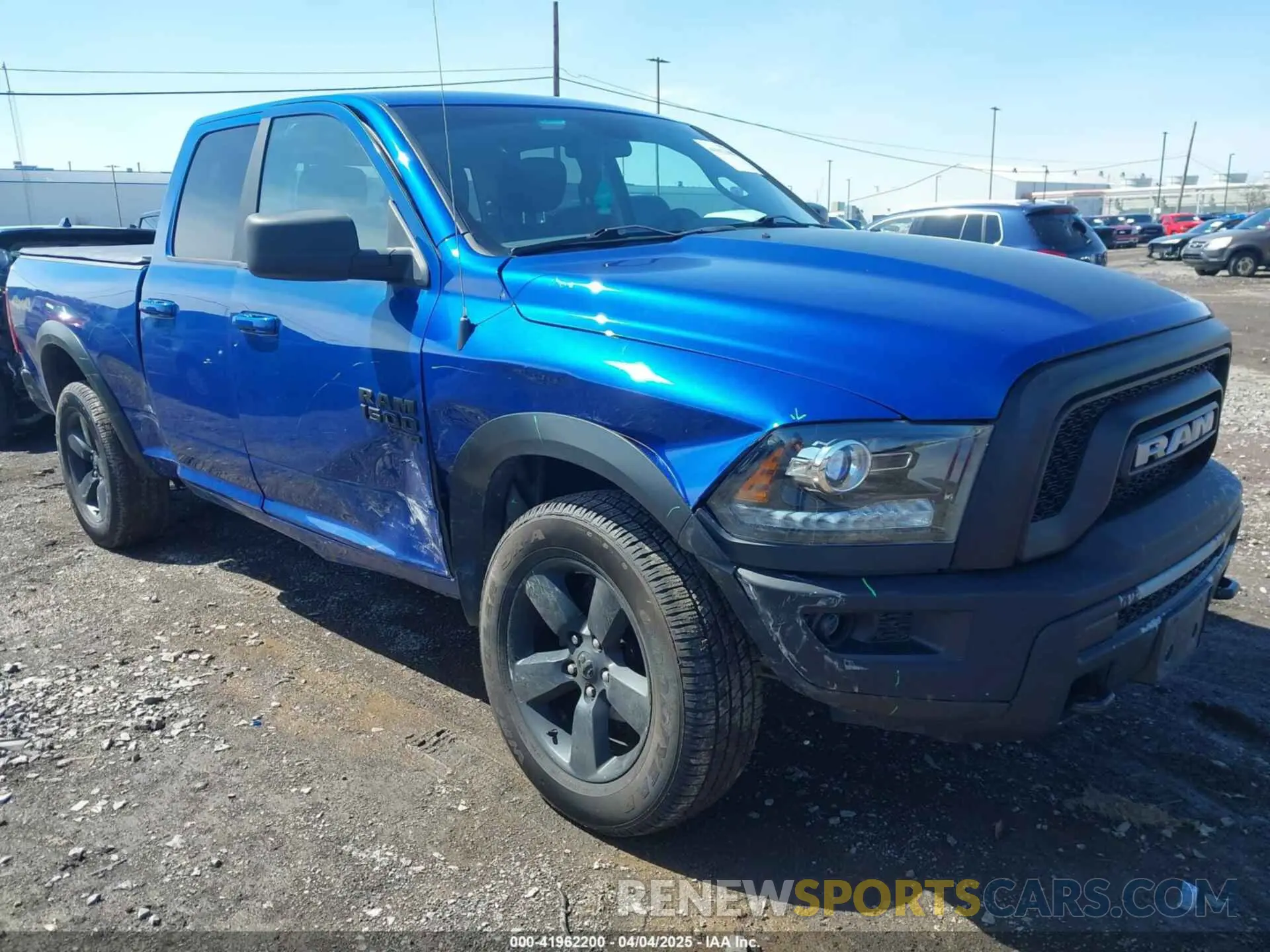 6 fotografías del automóvil dañado 1C6RR7GG1KS666467 RAM 1500 CLASSIC 2019
