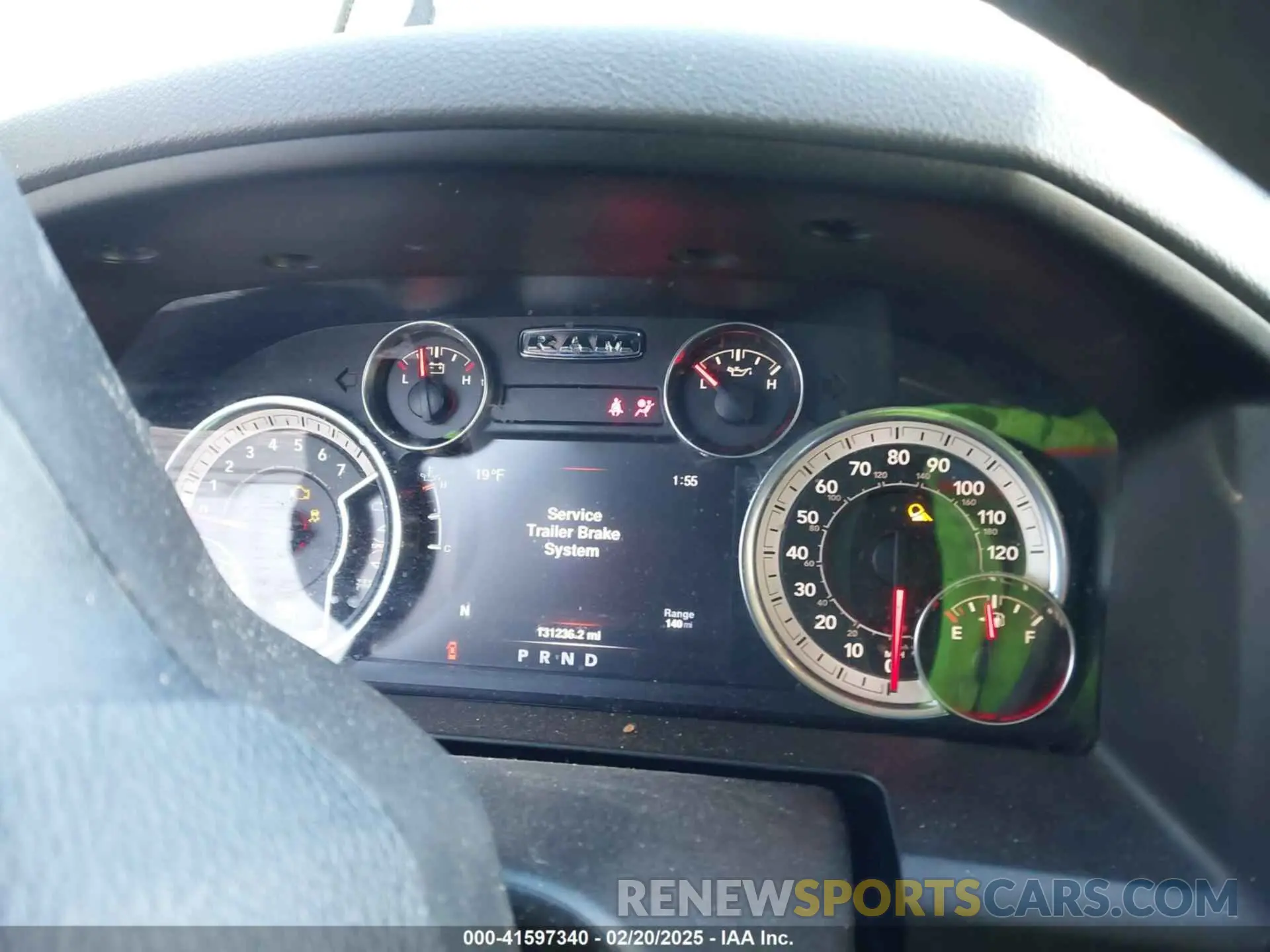 7 fotografías del automóvil dañado 1C6RR7GT7KS648424 RAM 1500 CLASSIC 2019