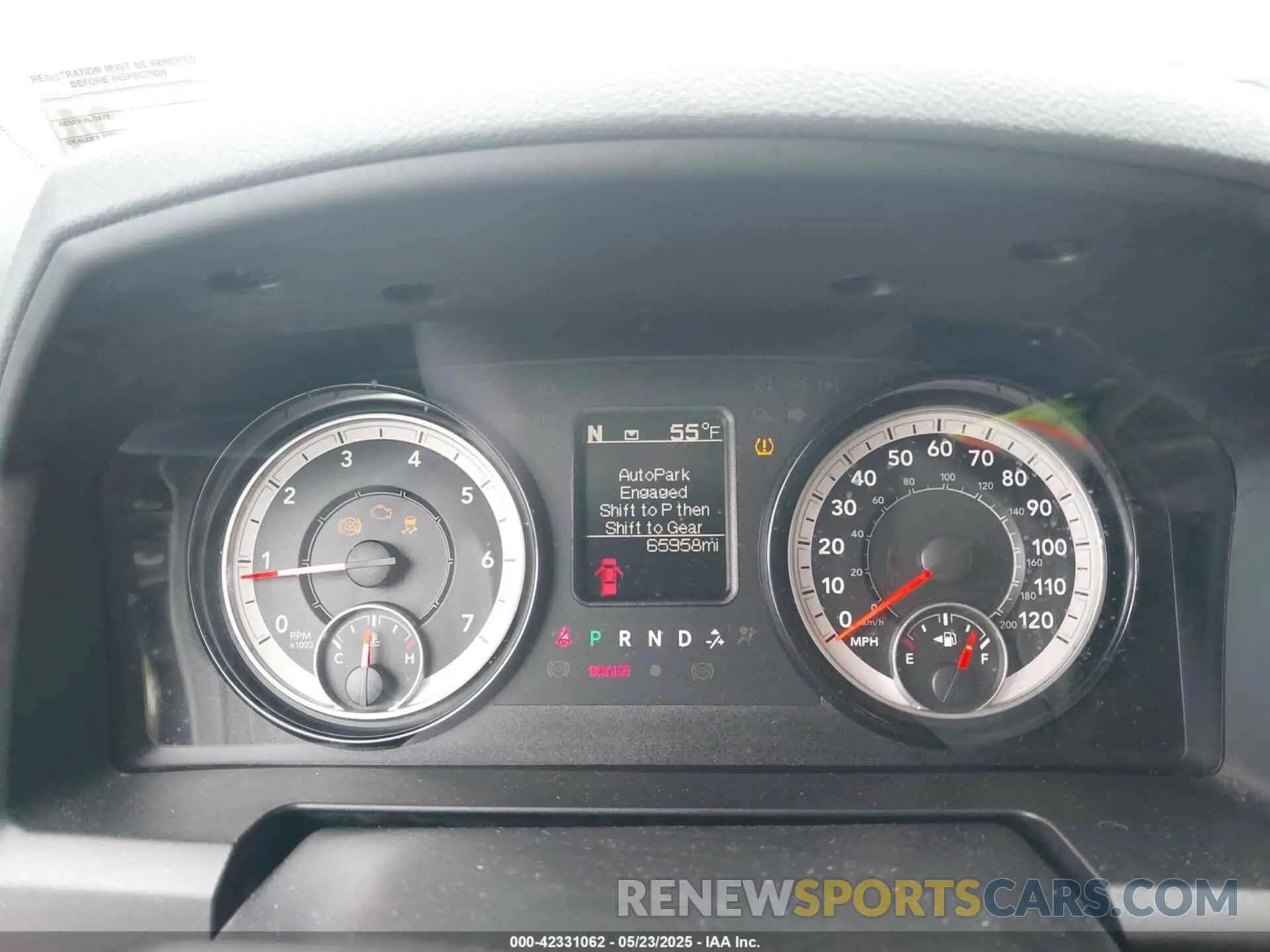 7 fotografías del automóvil dañado 1C6RR7KG9KS520387 RAM 1500 CLASSIC 2019