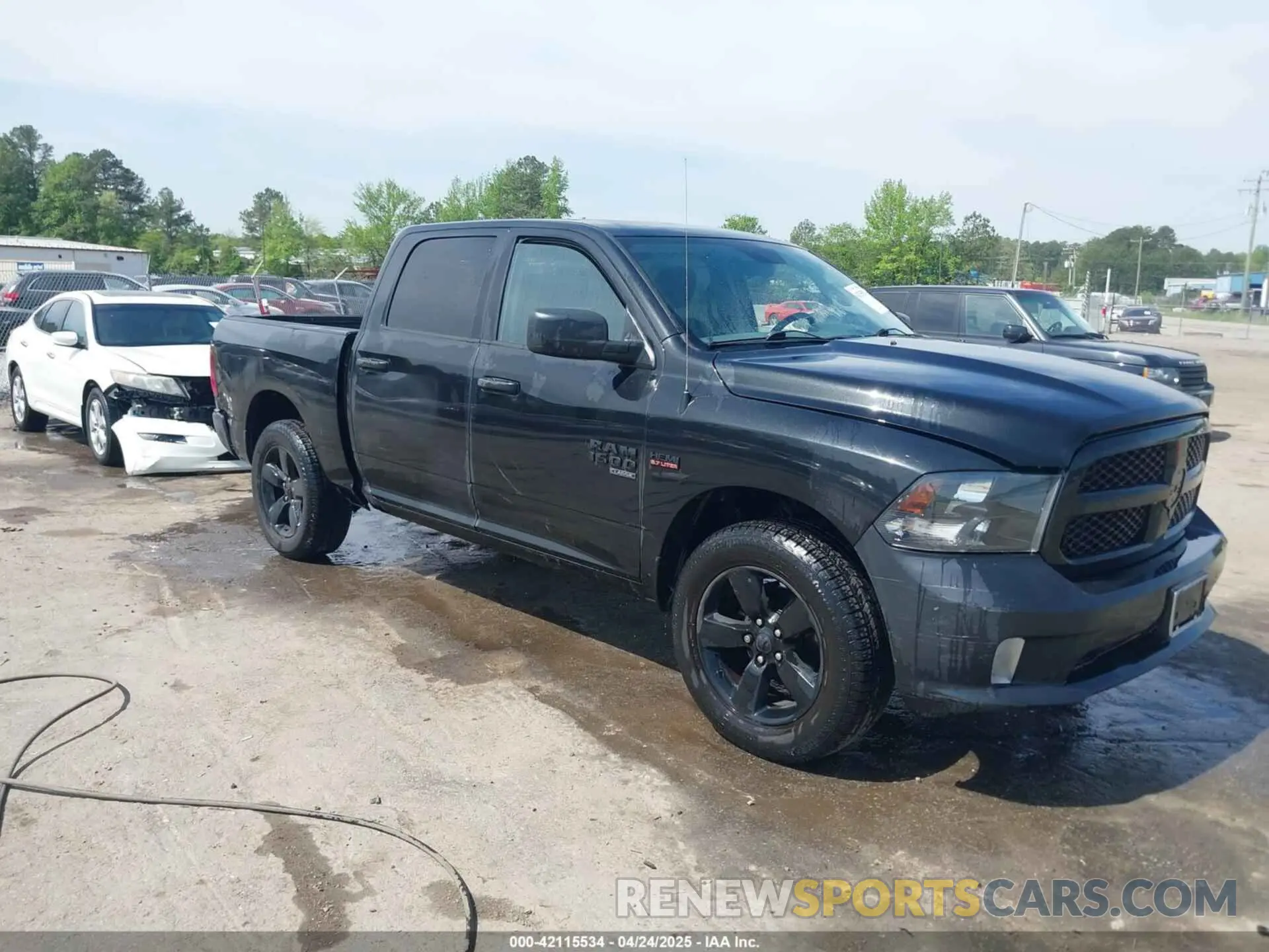 1 fotografías del automóvil dañado 1C6RR7KT7KS519977 RAM 1500 CLASSIC 2019